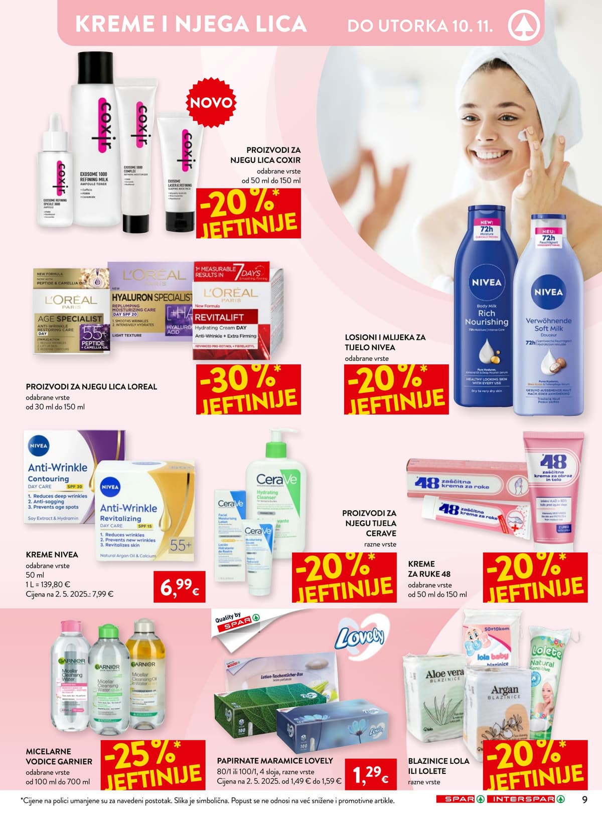 Stranica 9. Spar kataloga - Svježina, njega i sjaj u svakom trenutku od 18.10.2026.