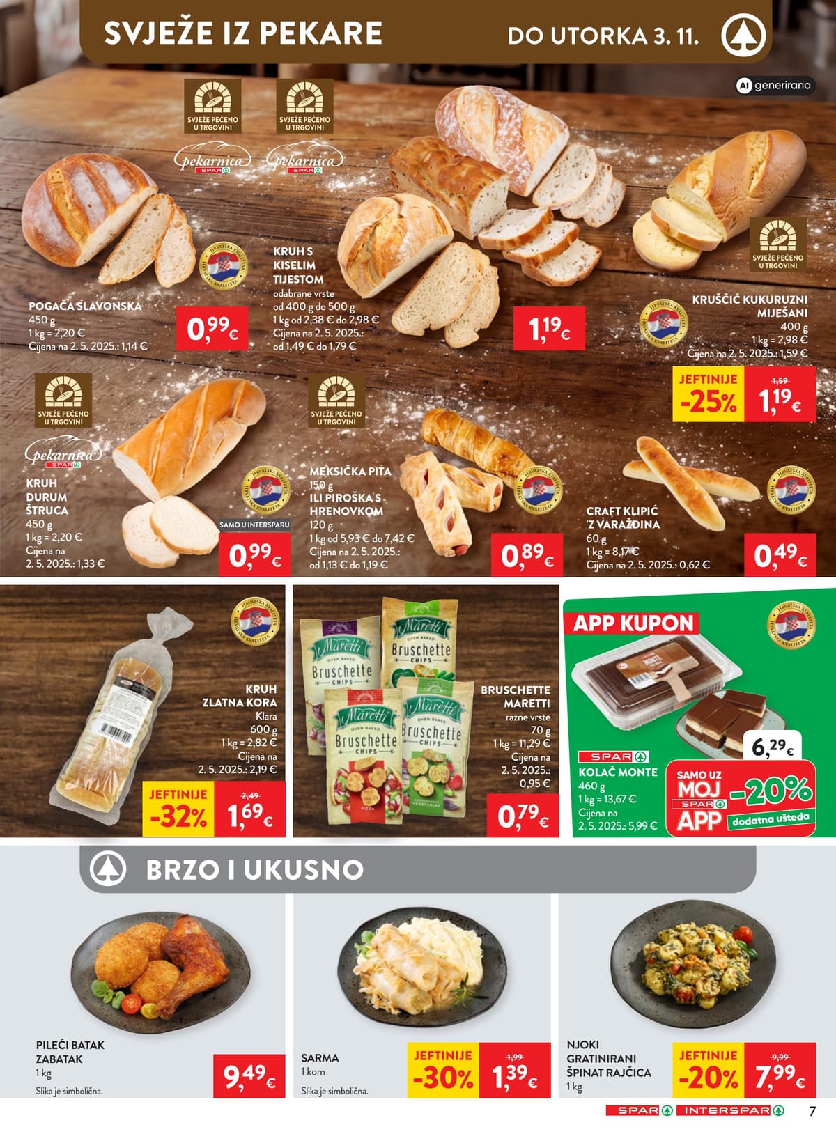 Stranica 10. Spar kataloga - Tjedna Akcija od 24.10.2026.
