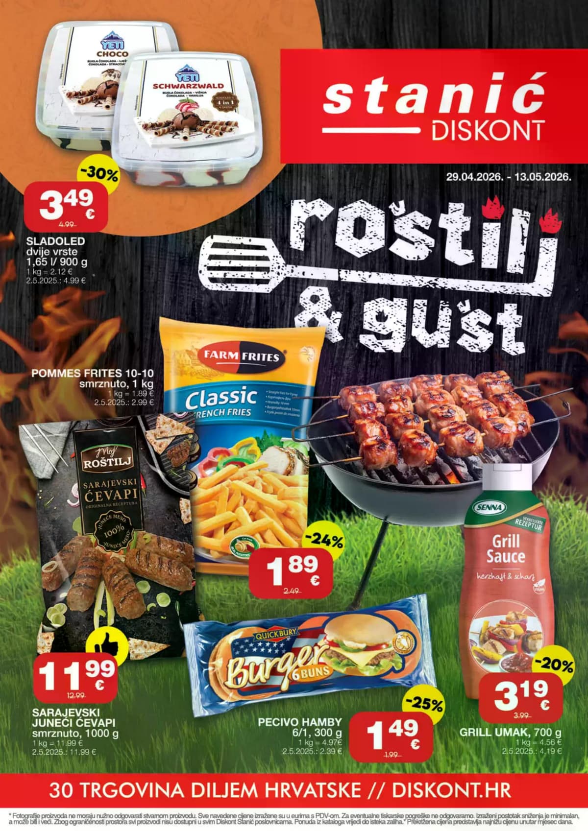 Stranica 1. Stanić Diskont kataloga - Tjedna Akcija od 30.04.2026.
