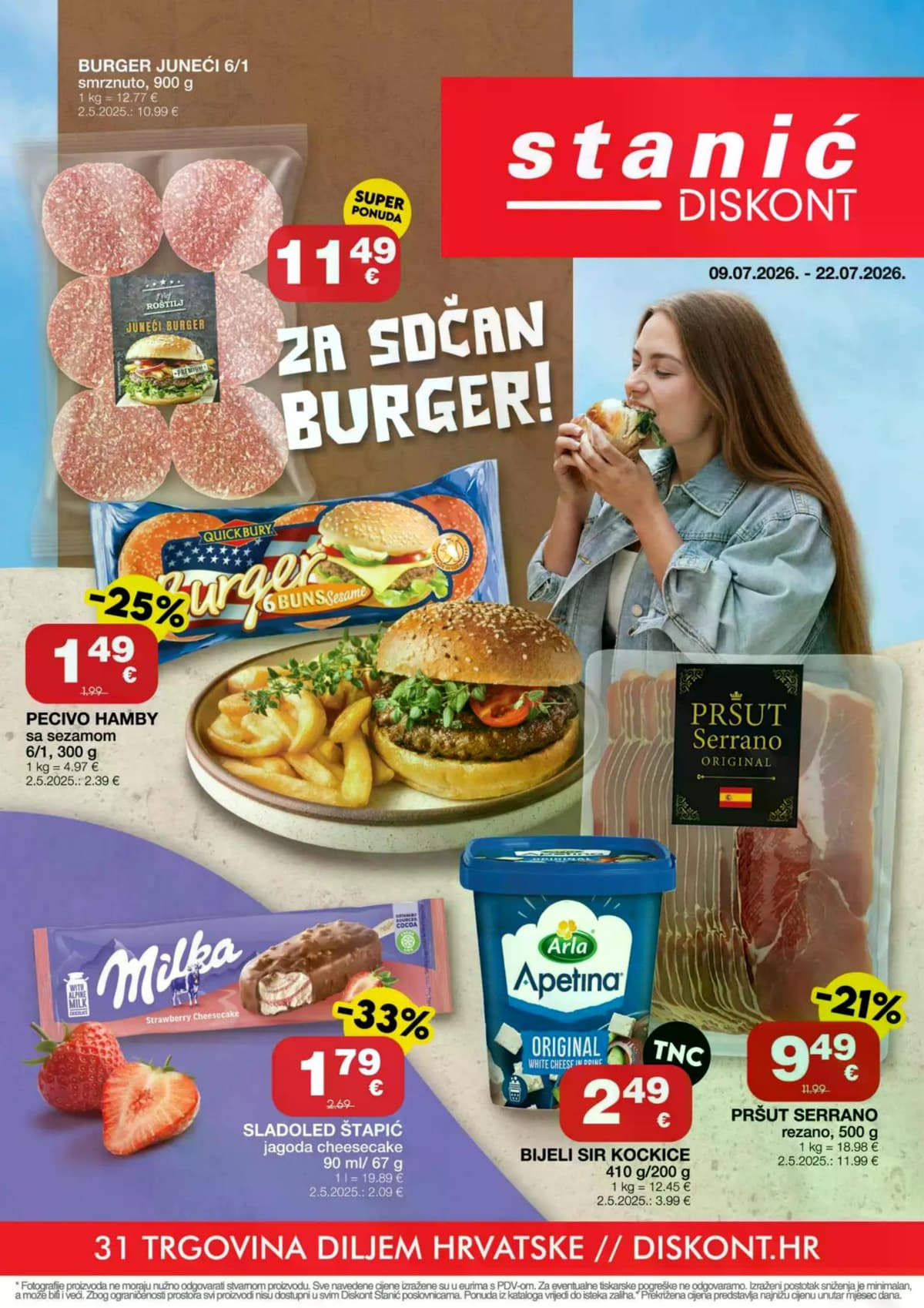 Stranica 1. Stanić Diskont kataloga - Akcijska Ponuda od 16.07.2026