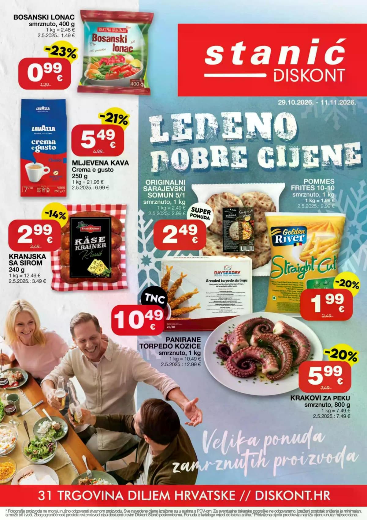 Stanić Diskont katalog od 29.10.2026. - Tjedna Akcija