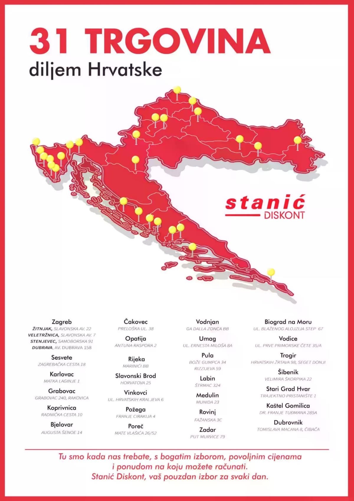 Stranica 22. Stanić Diskont kataloga - Tjedna Akcija od 29.10.2026.