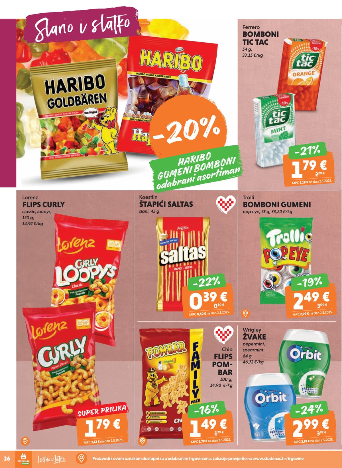 Stranica 26. Studenac kataloga - Akcijska ponuda od 28.02.2026.