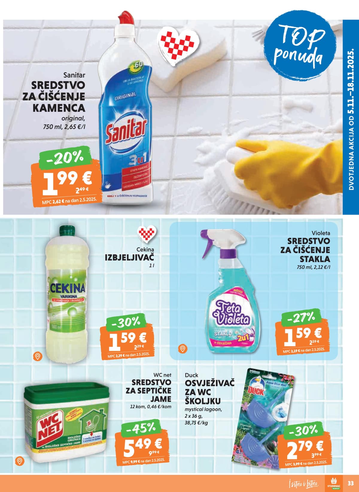 Stranica 33. Studenac kataloga - Akcijska ponuda od 28.02.2026.