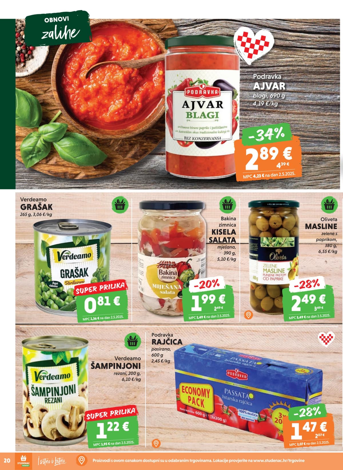 Stranica 20. Studenac kataloga - Akcijska ponuda od 27.02.2026.