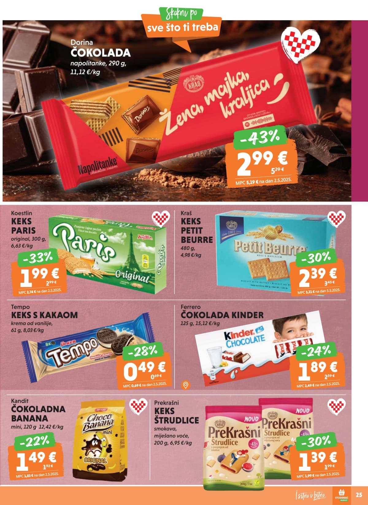 Stranica 25. Studenac kataloga - Akcijska ponuda od 27.02.2026.