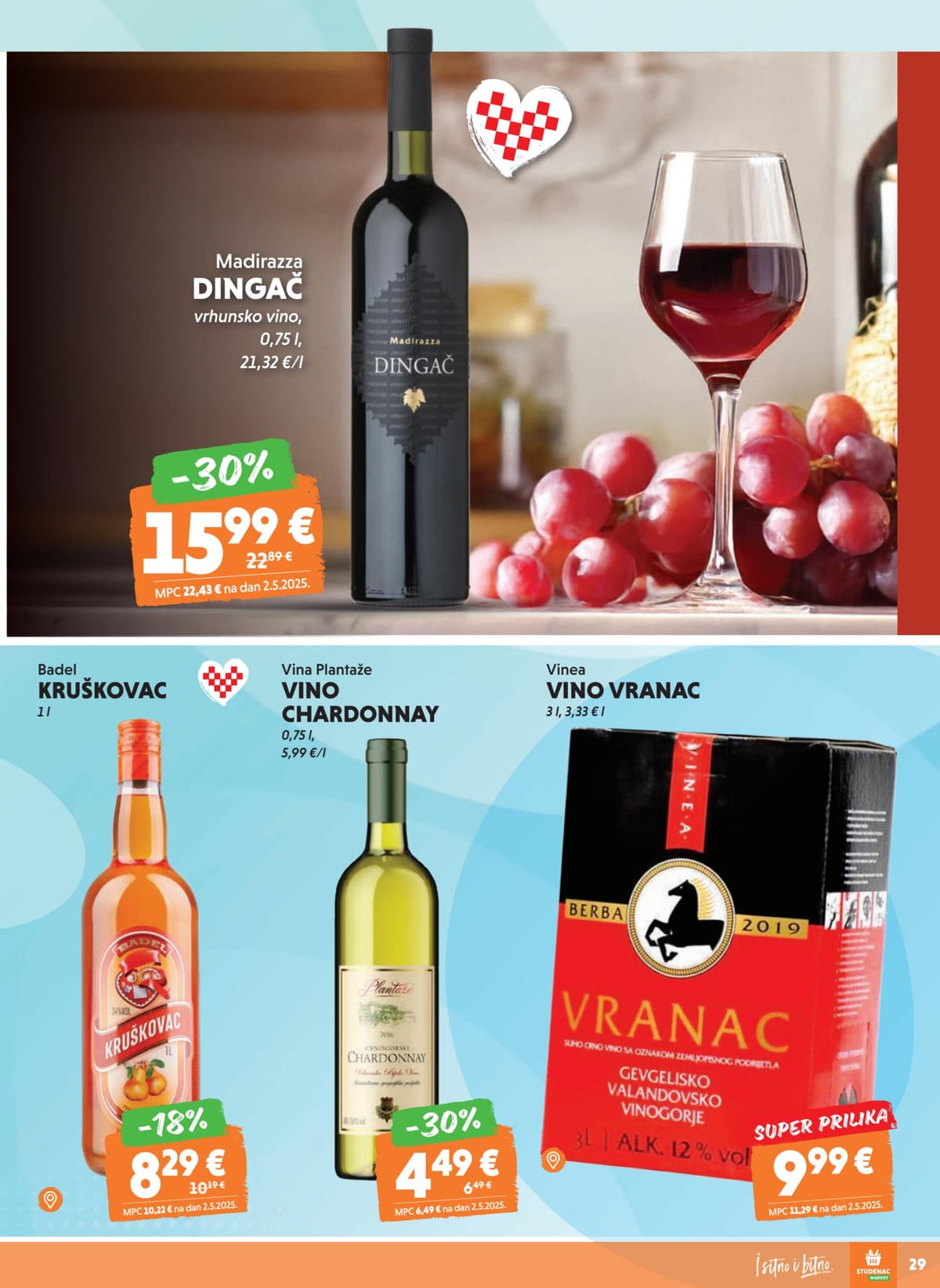 Stranica 29. Studenac kataloga - Akcijska ponuda od 27.02.2026.