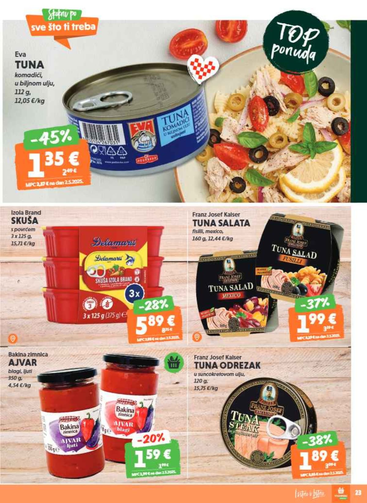 Stranica 23. Studenac kataloga - Akcijska ponuda od 27.02.2026.