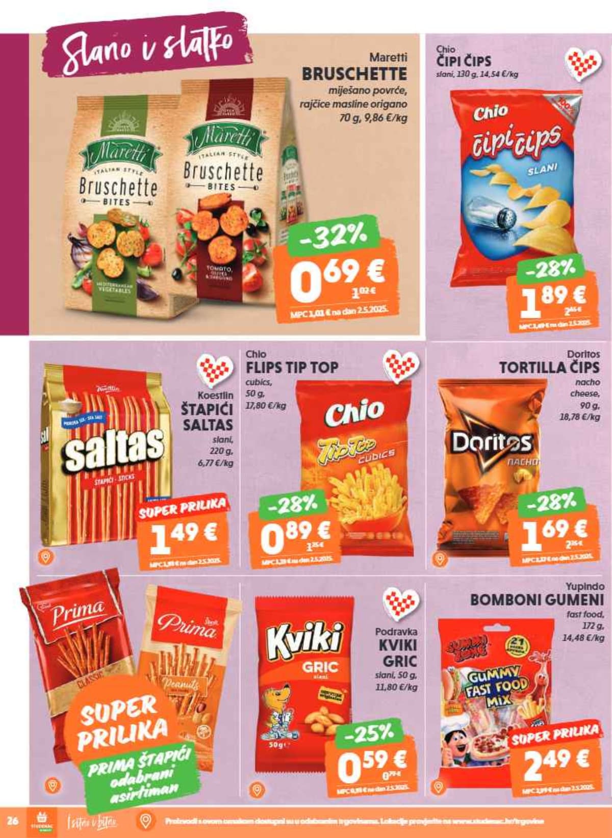 Stranica 26. Studenac kataloga - Akcijska ponuda od 27.02.2026.