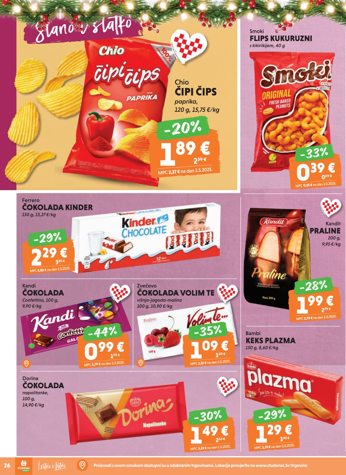 Stranica 26. Studenac kataloga - Akcijska ponuda od 27.02.2026.