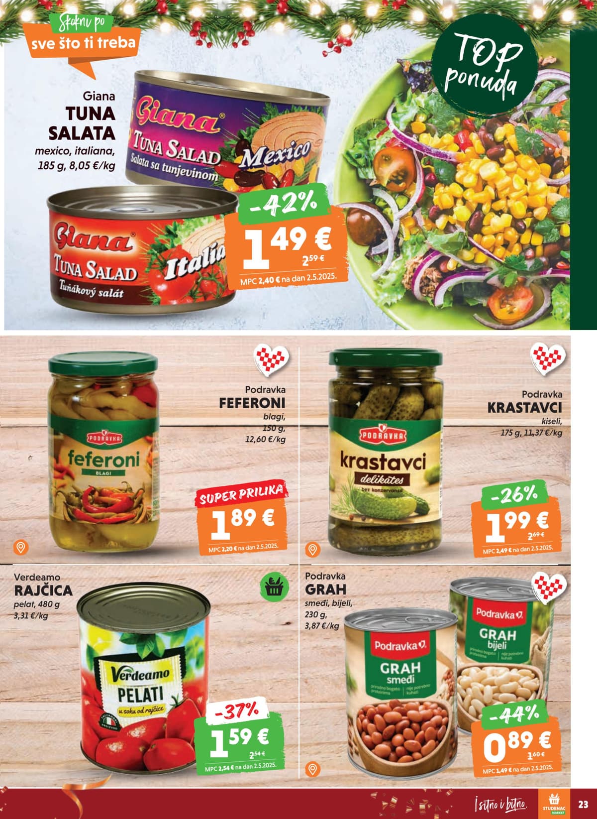 Stranica 23. Studenac kataloga - Akcijska ponuda