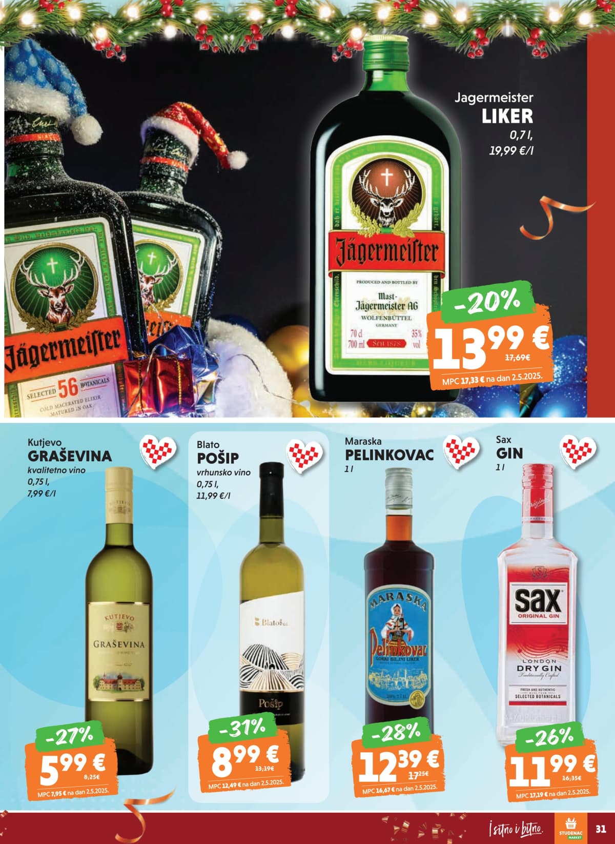 Stranica 31. Studenac kataloga - Akcijska ponuda od 27.02.2026.