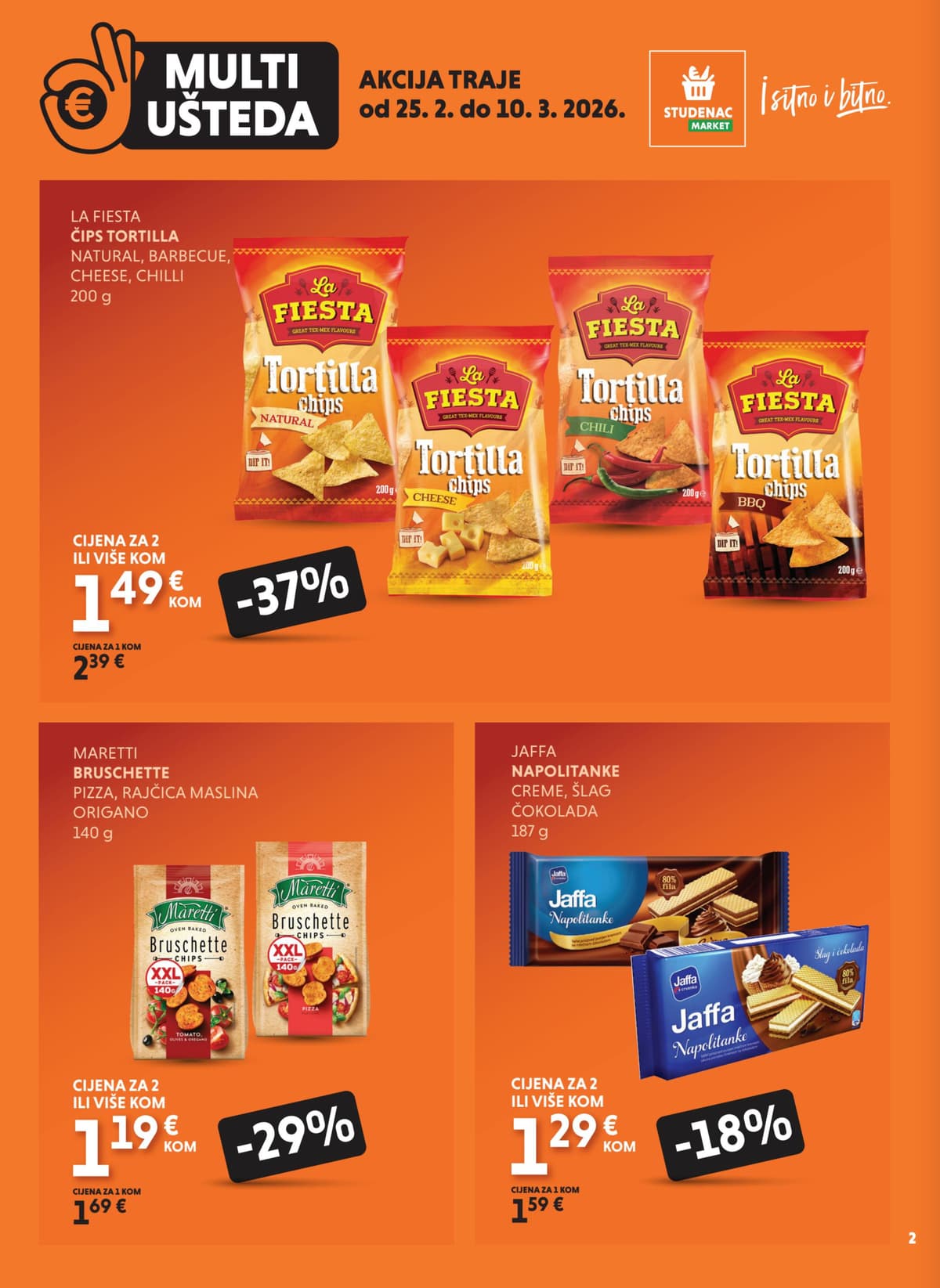 Stranica 2. Studenac kataloga - Multi Ušteda