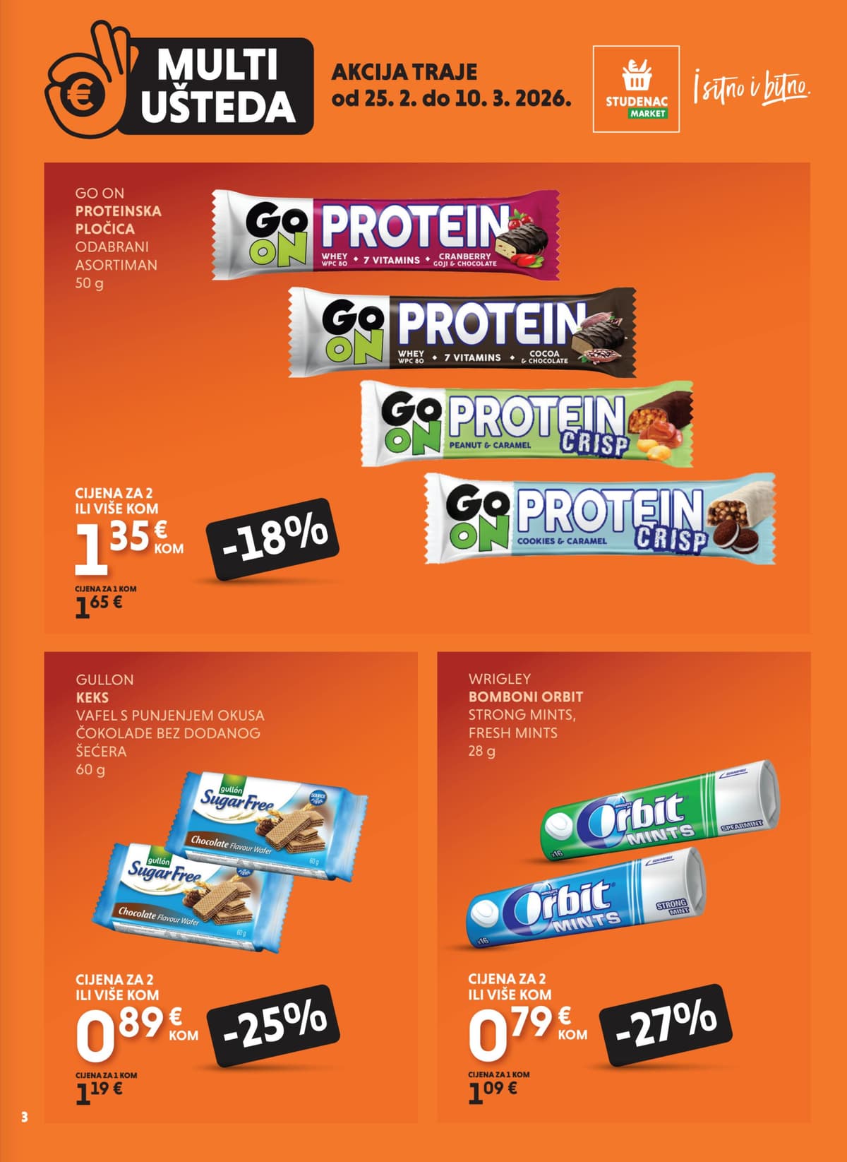 Stranica 3. Studenac kataloga - Multi Ušteda od 27.02.2026.