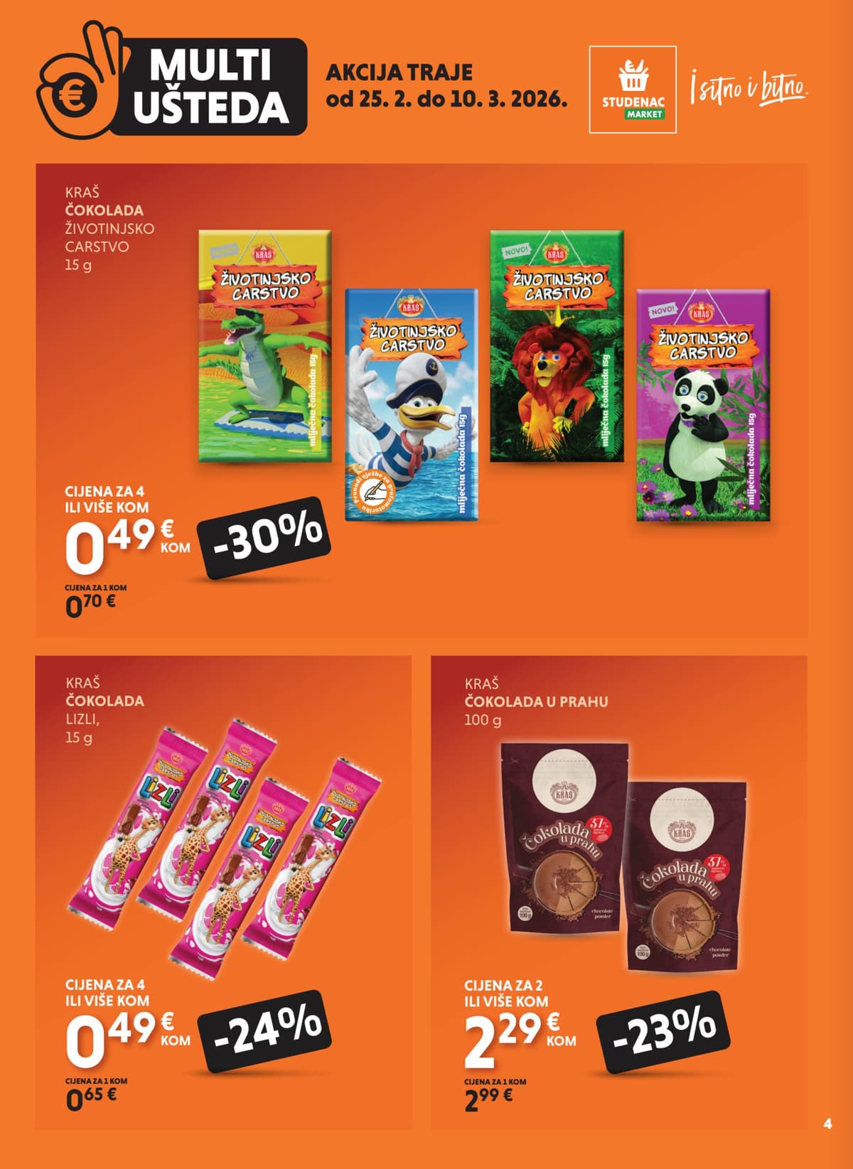 Stranica 4. Studenac kataloga - Multi Ušteda od 27.02.2026.