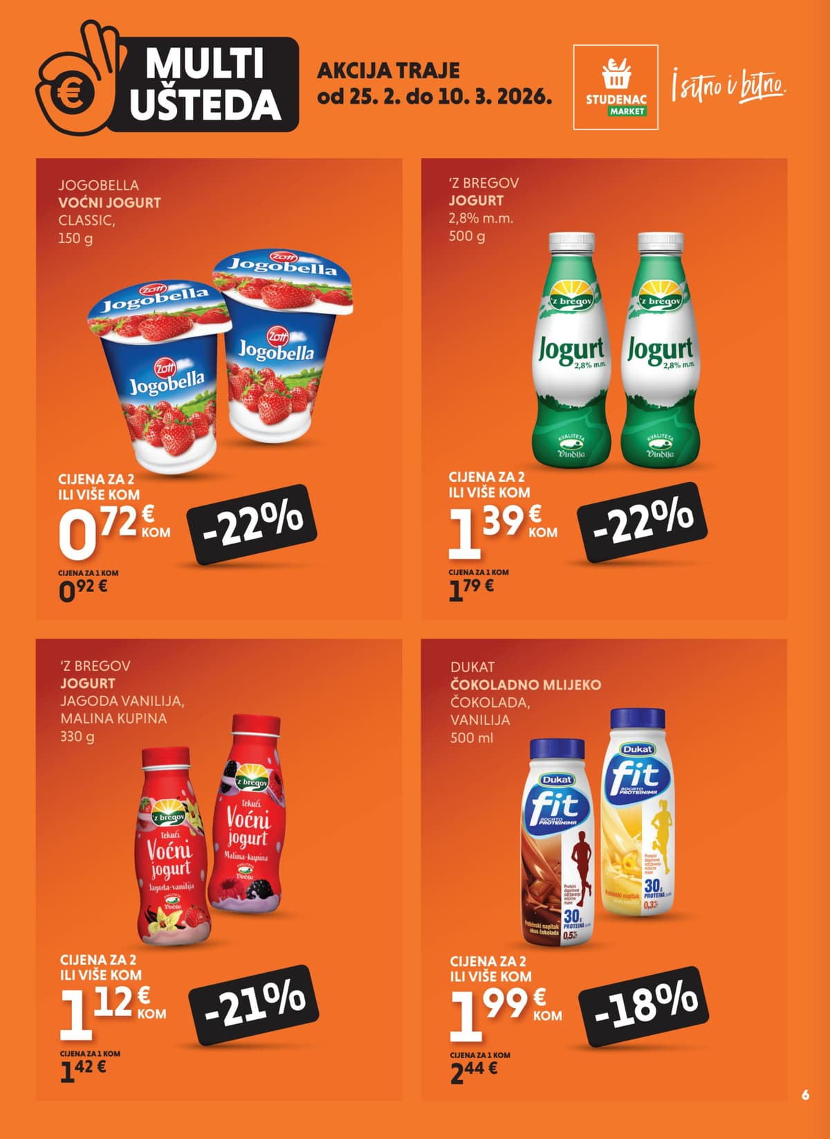 Stranica 6. Studenac kataloga - Multi Ušteda od 27.02.2026.