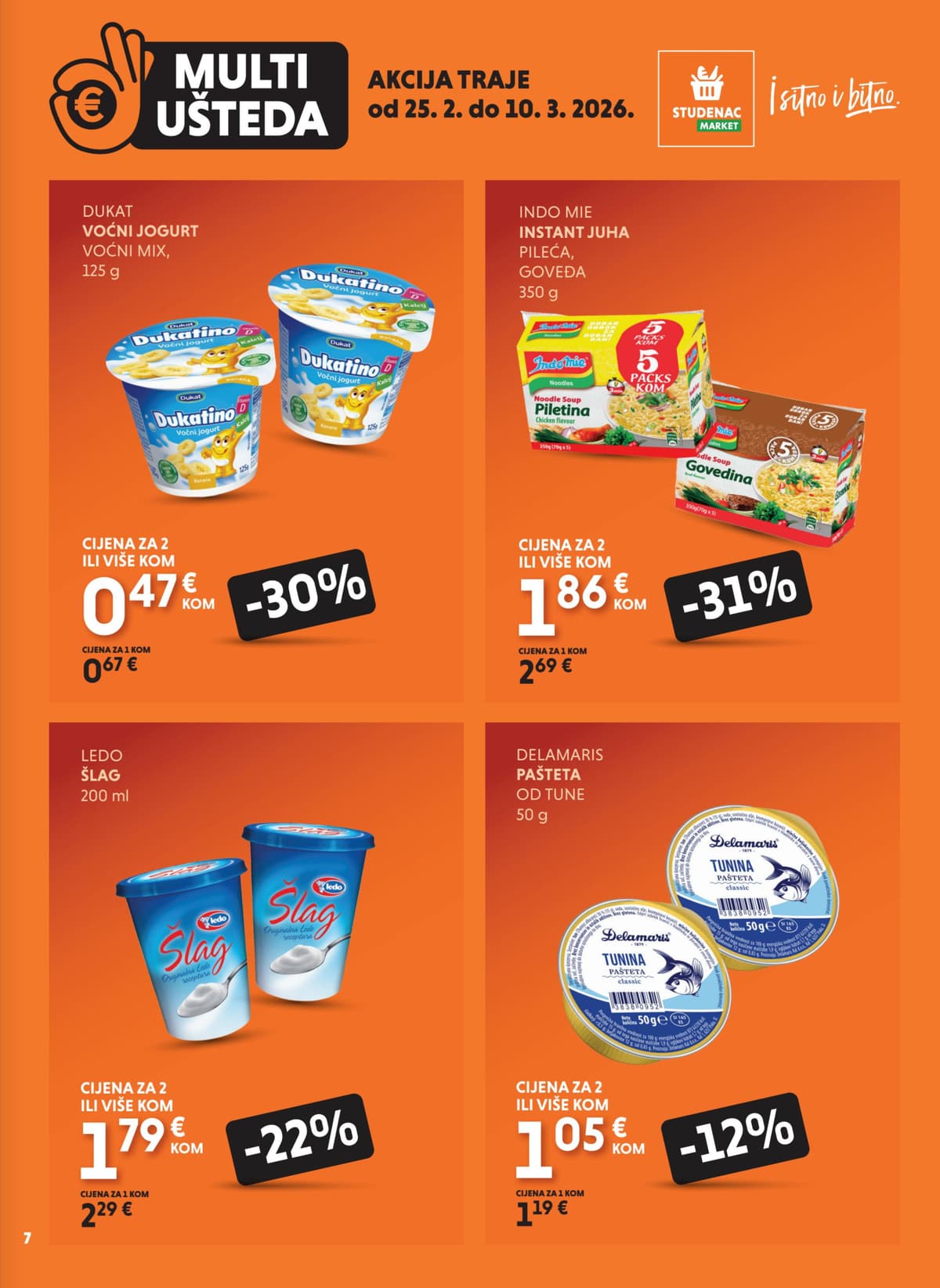 Stranica 7. Studenac kataloga - Multi Ušteda od 27.02.2026.