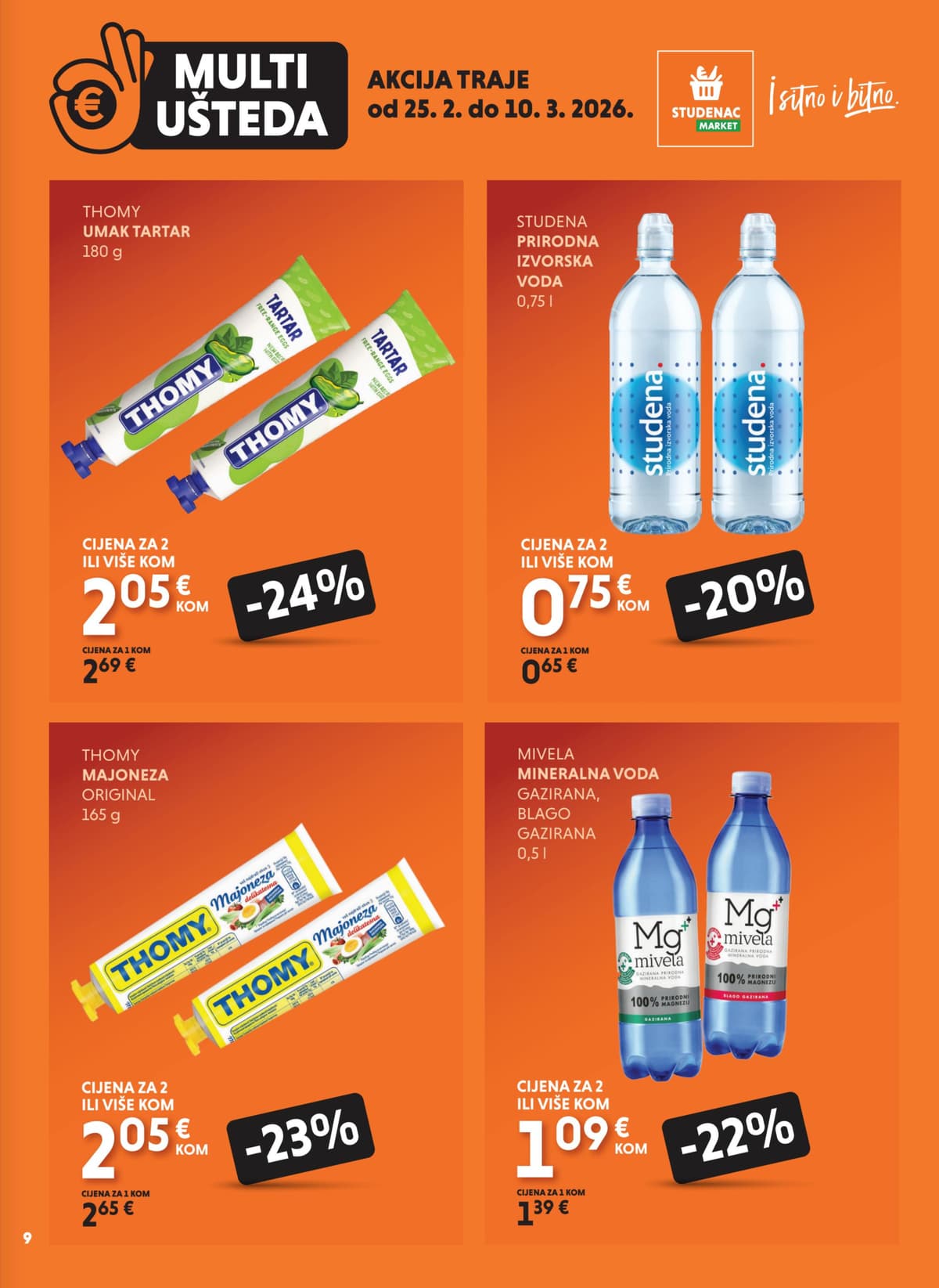 Stranica 9. Studenac kataloga - Multi Ušteda od 27.02.2026.