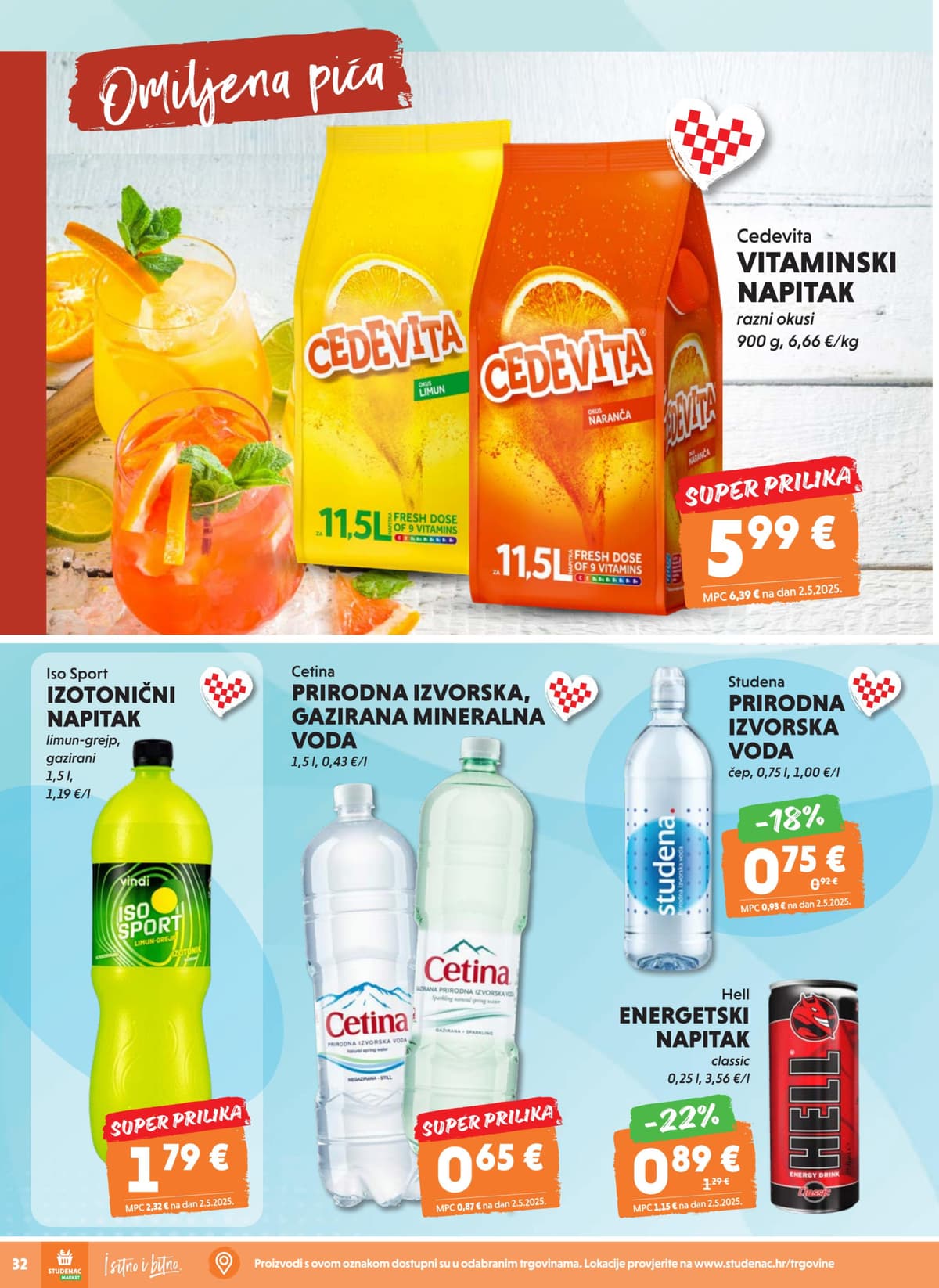 Stranica 32. Studenac kataloga - Tjedna Akcija od 31.03.2026.