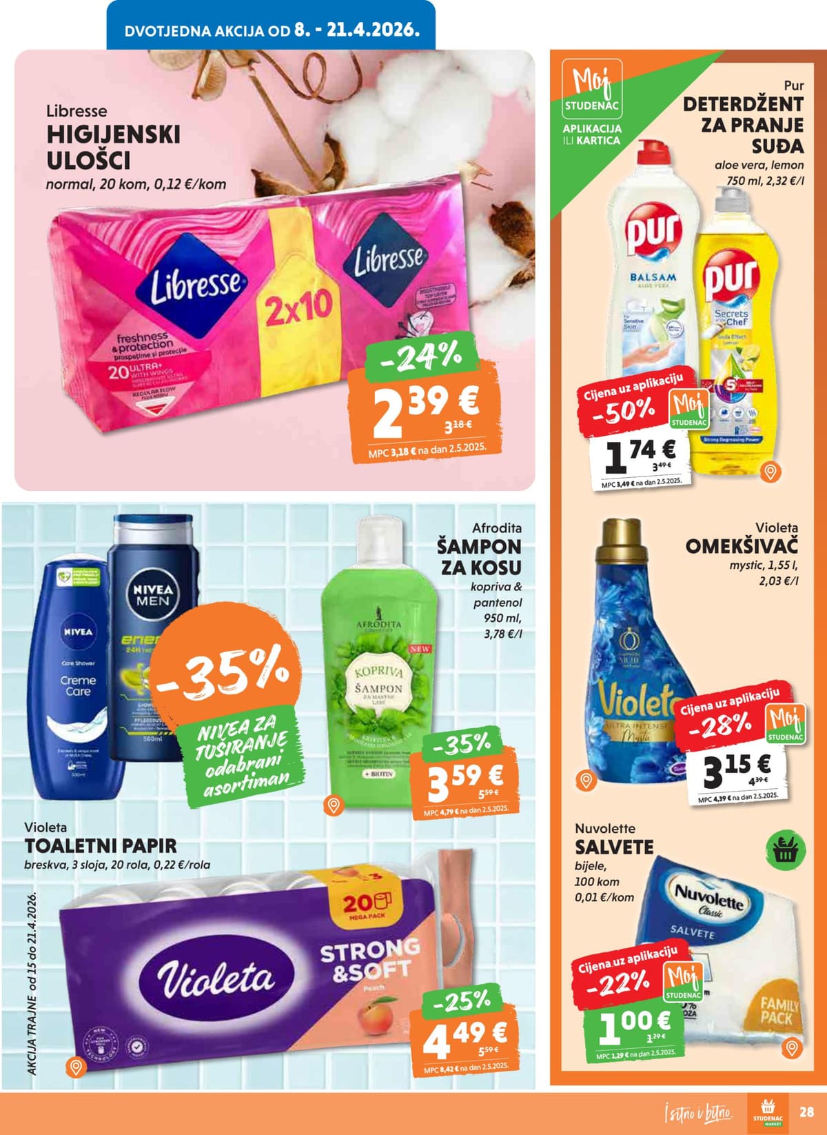 Stranica 29. Studenac kataloga - Tjedna Akcija od 14.04.2026.