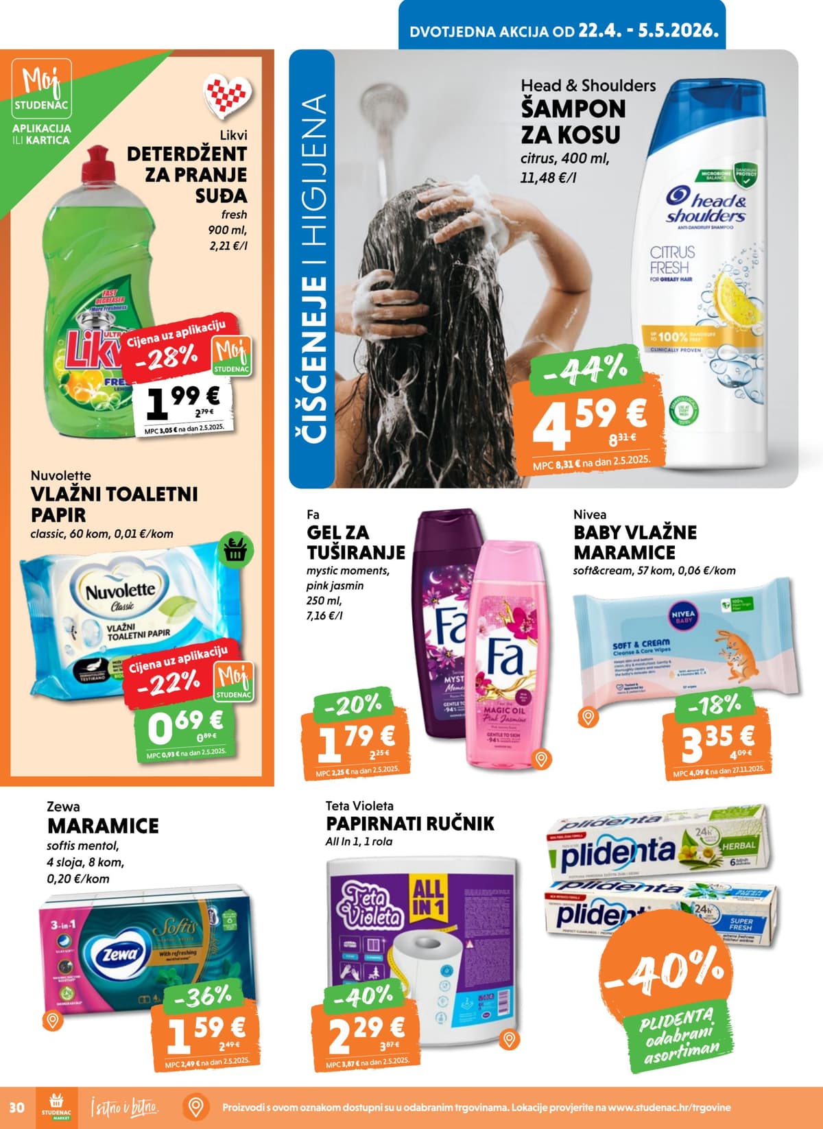 Stranica 30. Studenac kataloga - Tjedna Akcija od 20.04.2026.