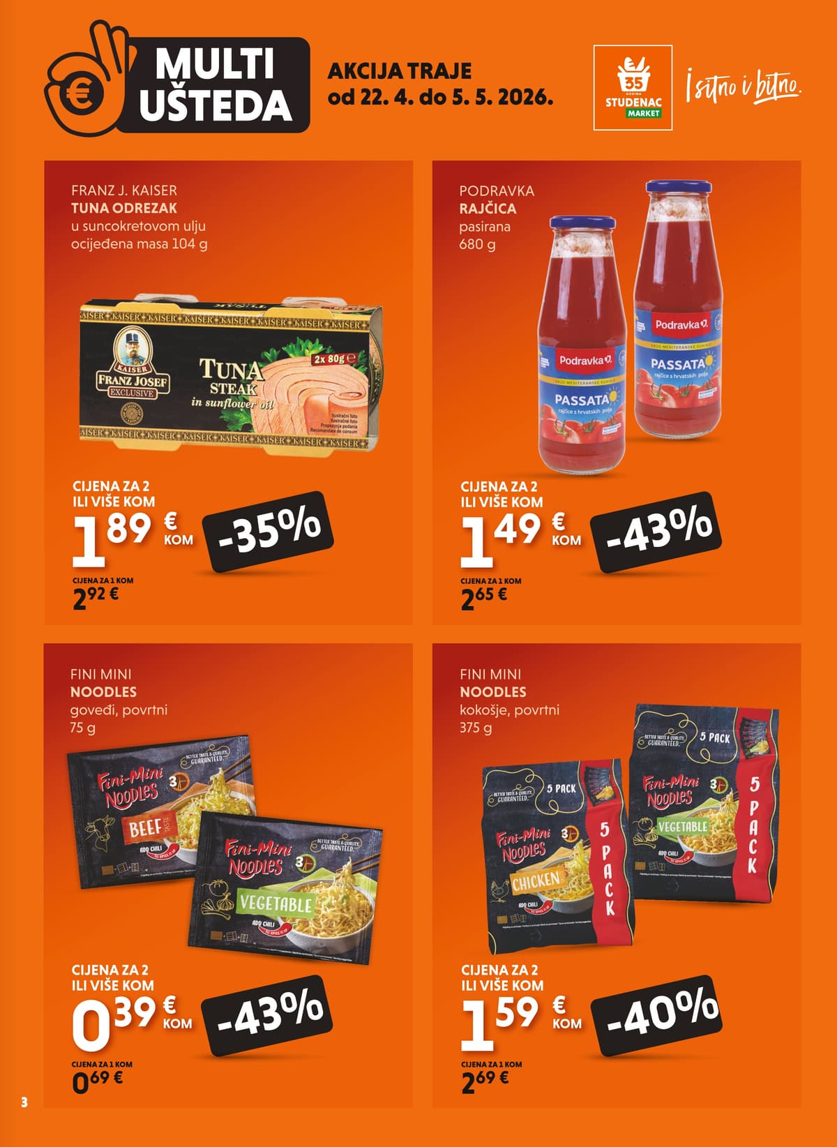 Stranica 3. Studenac kataloga - Multi Ušteda