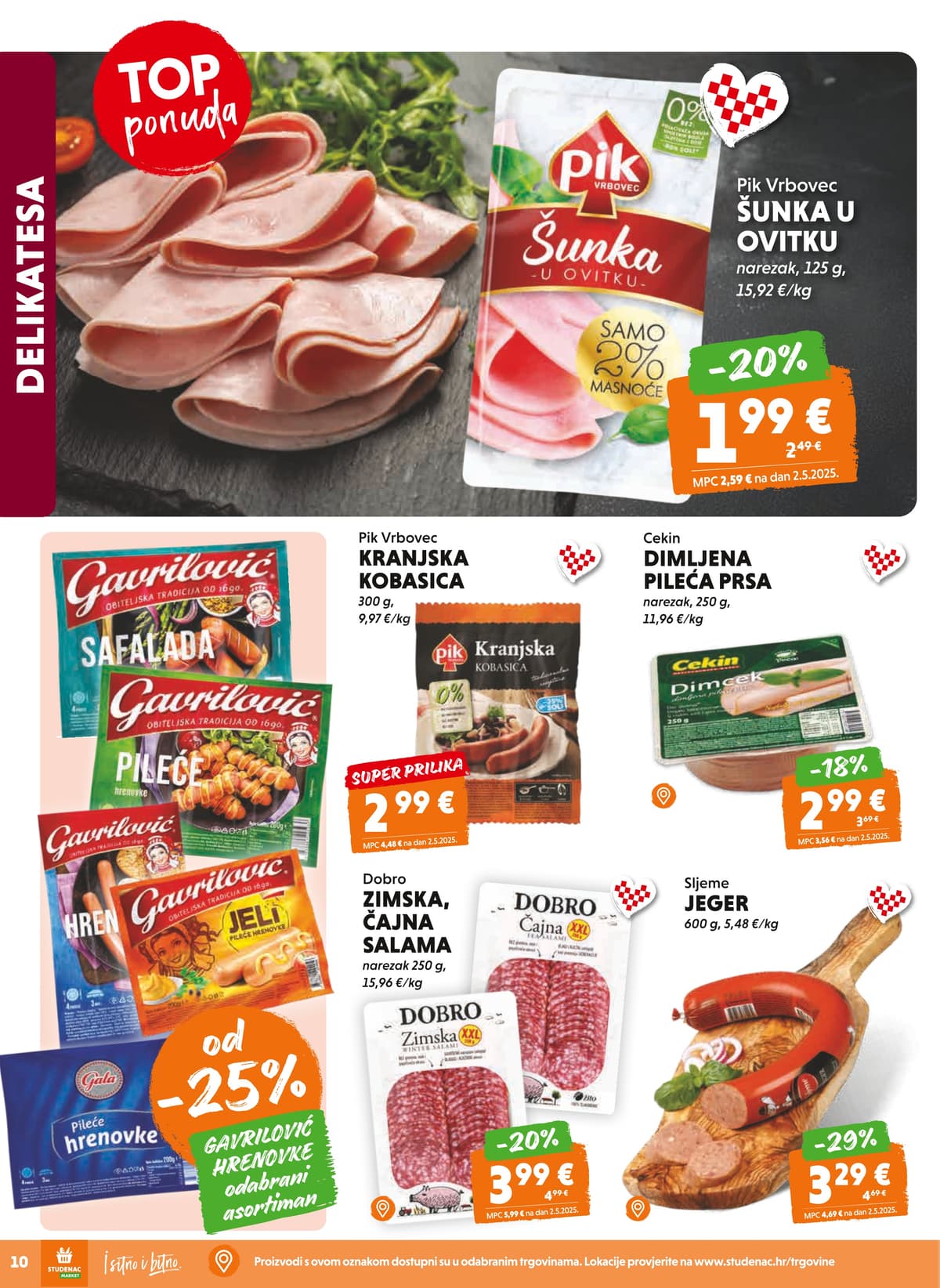 Stranica 10. Studenac kataloga - Tjedna Akcija od 28.04.2026.