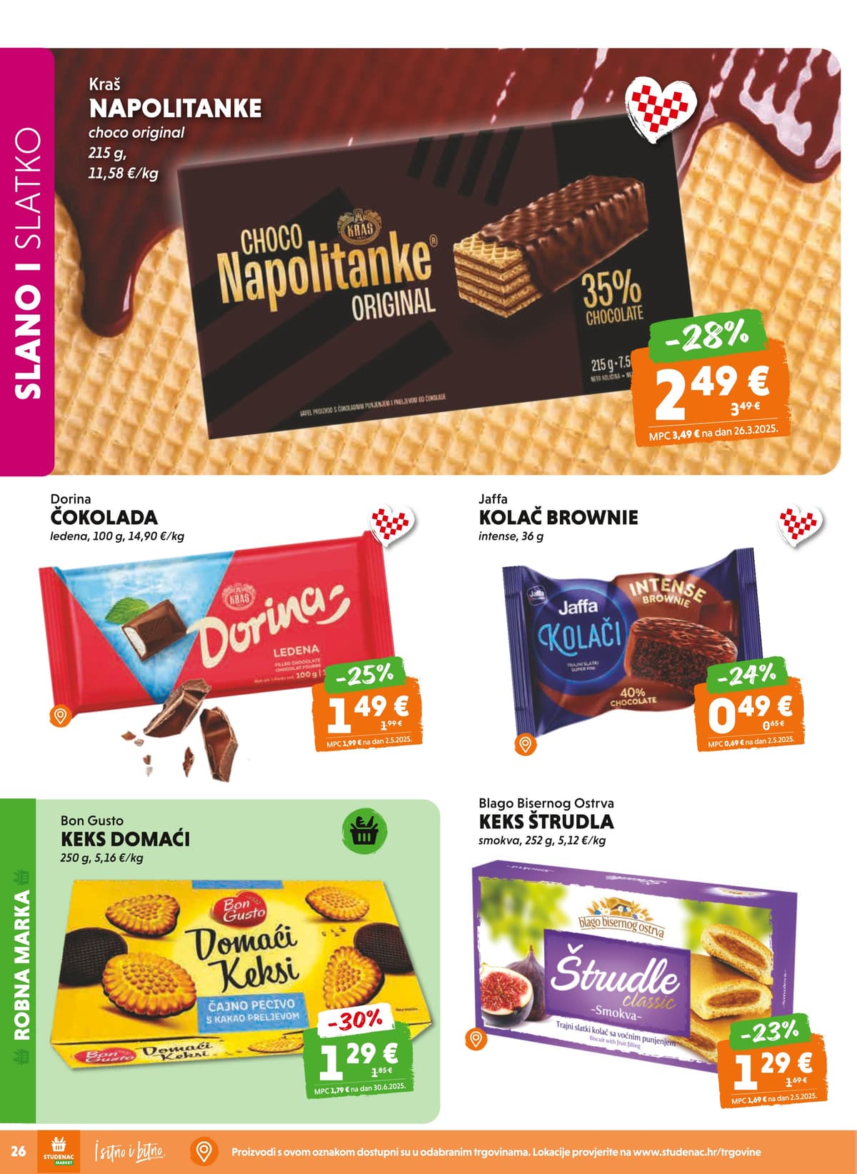 Stranica 26. Studenac kataloga - Tjedna Akcija od 28.04.2026.