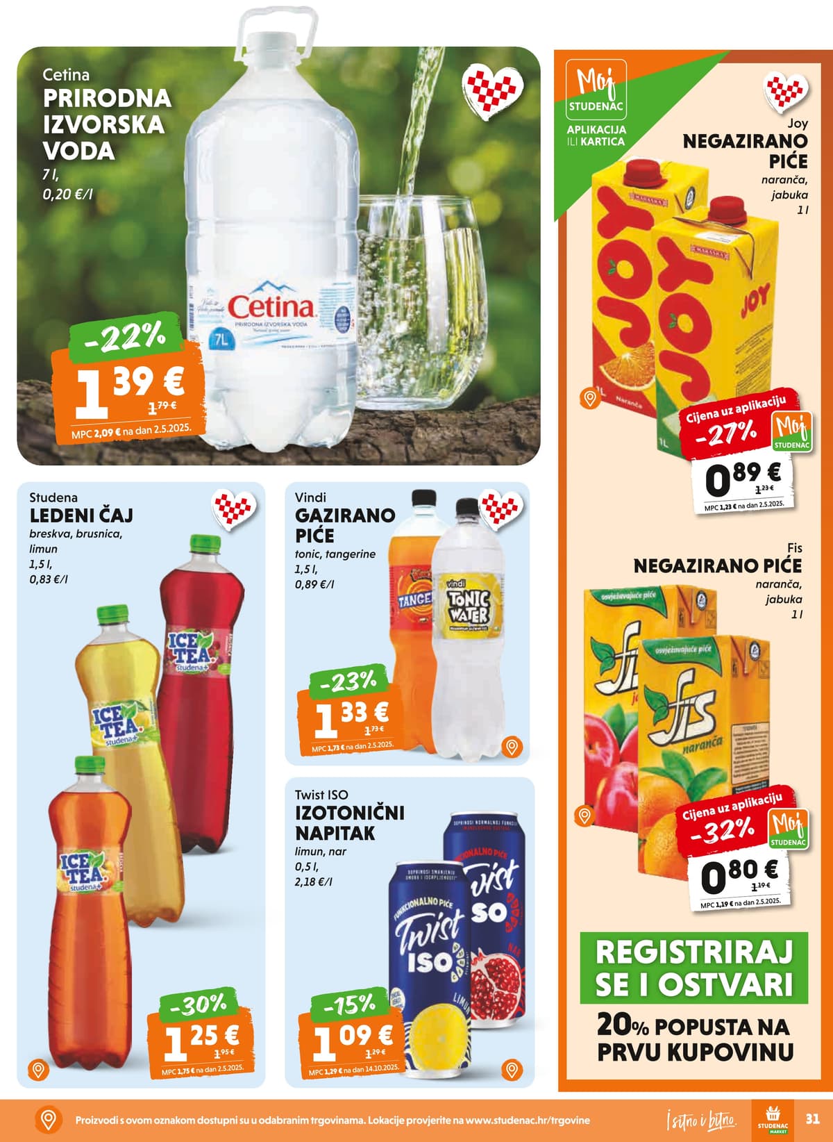 Stranica 31. Studenac kataloga - Tjedna Akcija od 28.04.2026.