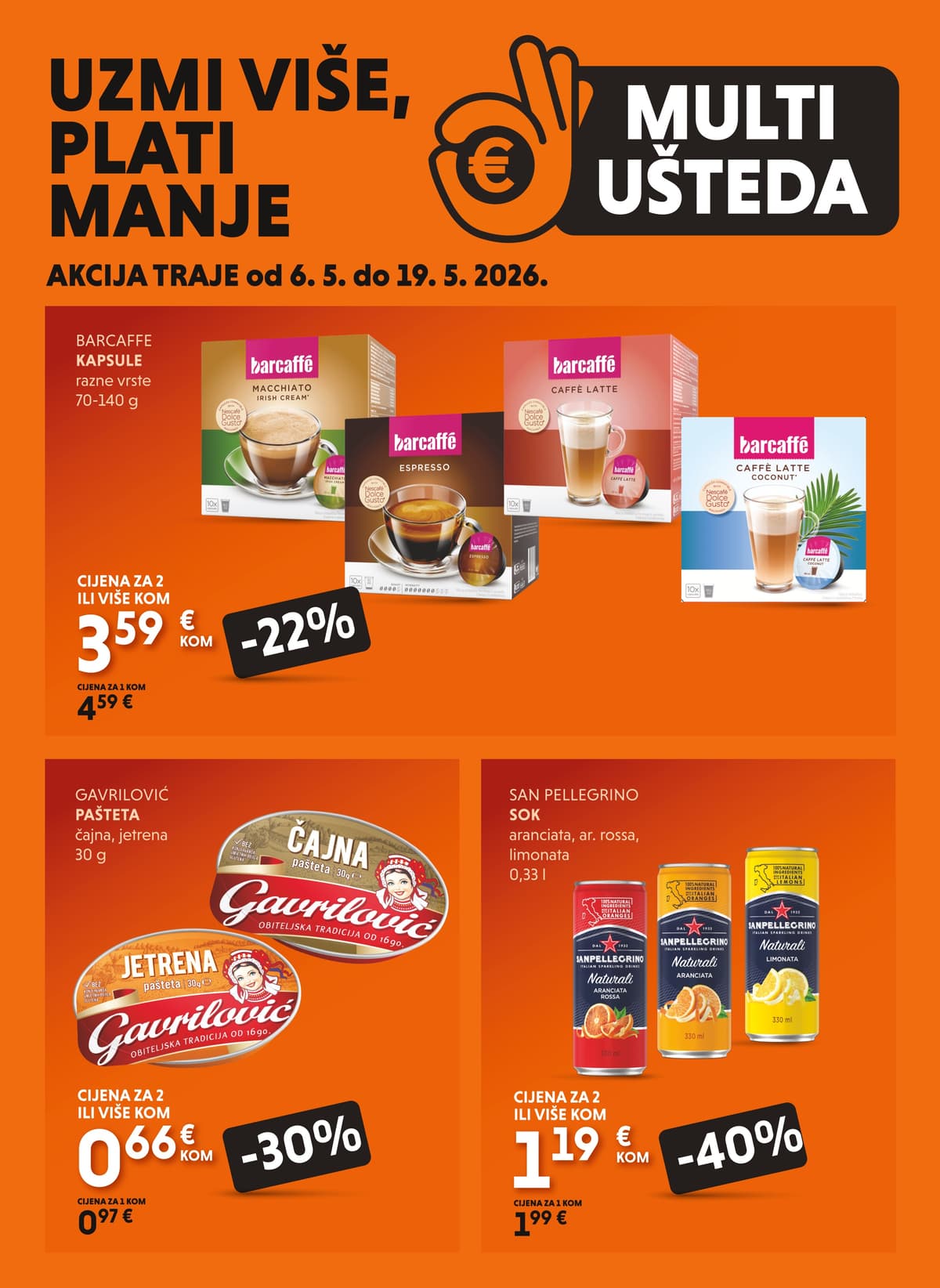 Stranica 1. Studenac kataloga - Multi Ušteda od 05.05.2026.