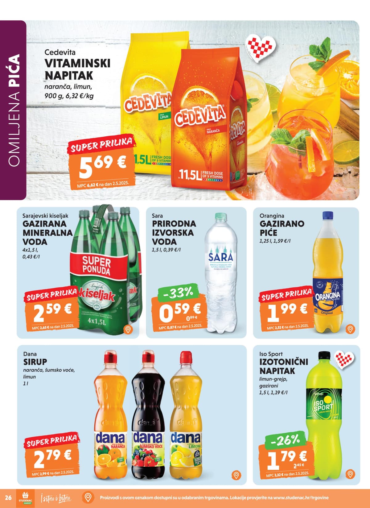 Stranica 26. Studenac kataloga - Tjedna Akcija od 12.05.2026.