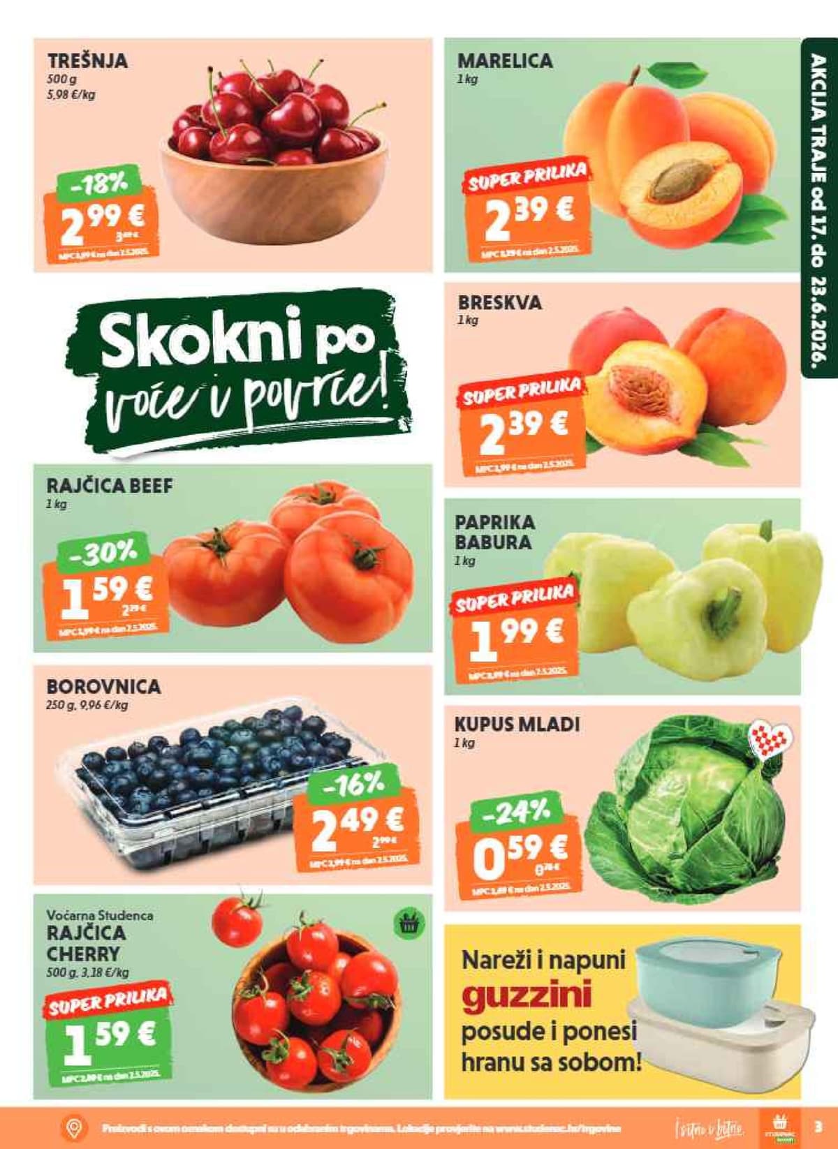 Stranica 3. Studenac kataloga - Tjedna Akcija od 16.06.2026