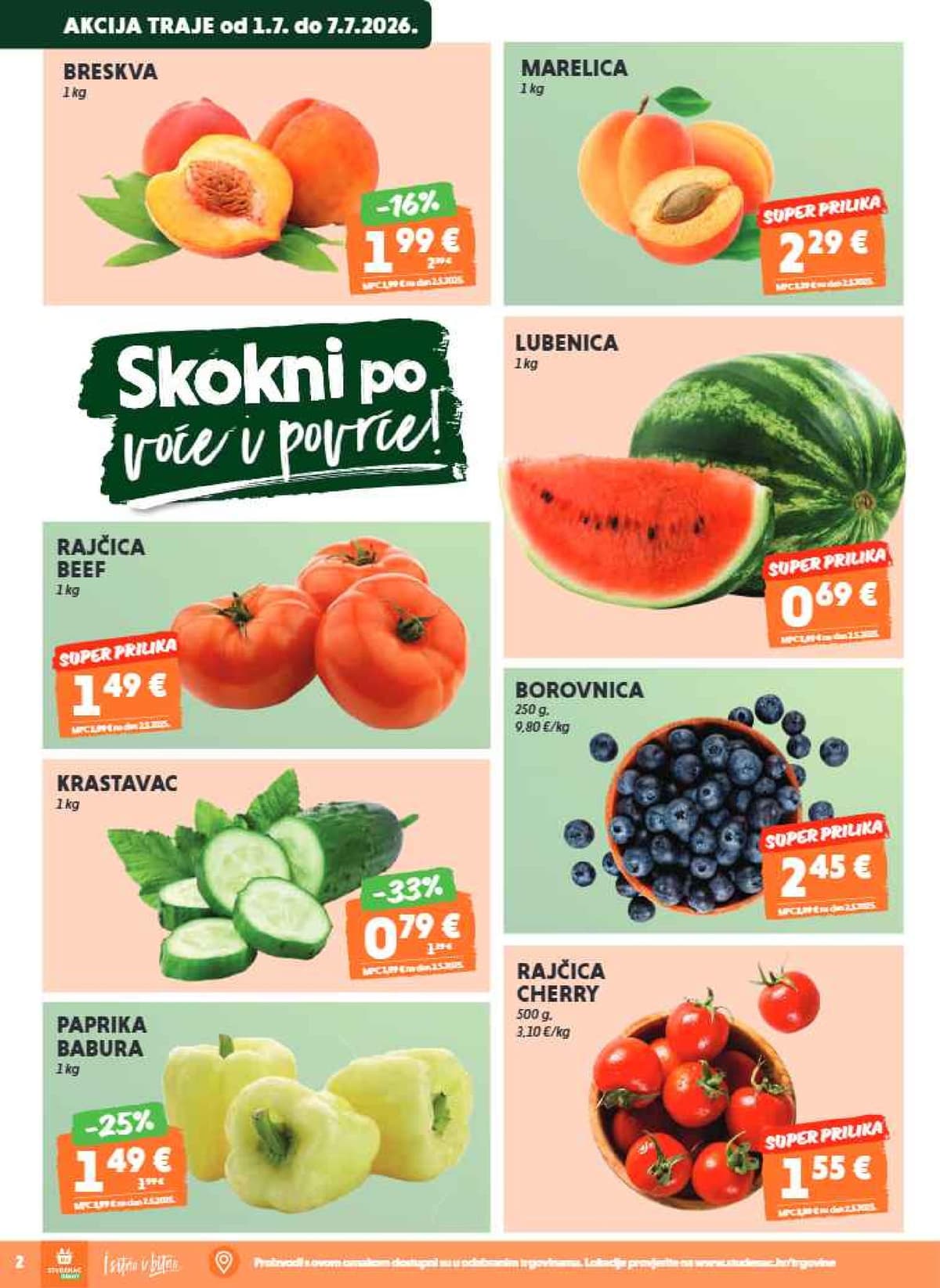 Stranica 2. Studenac kataloga - Tjedna Akcija od 01.07.2026