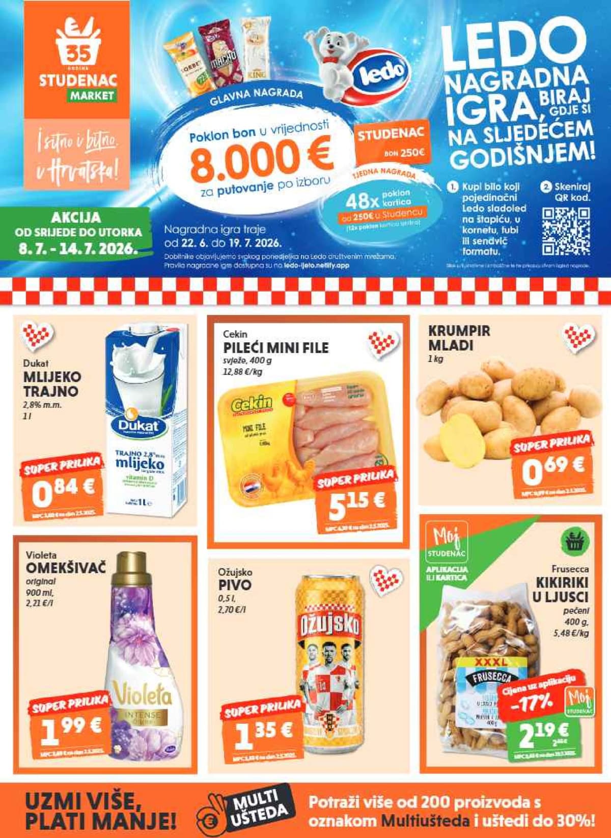 Stranica 1. Studenac kataloga - Tjedna Akcija od 12.07.2026
