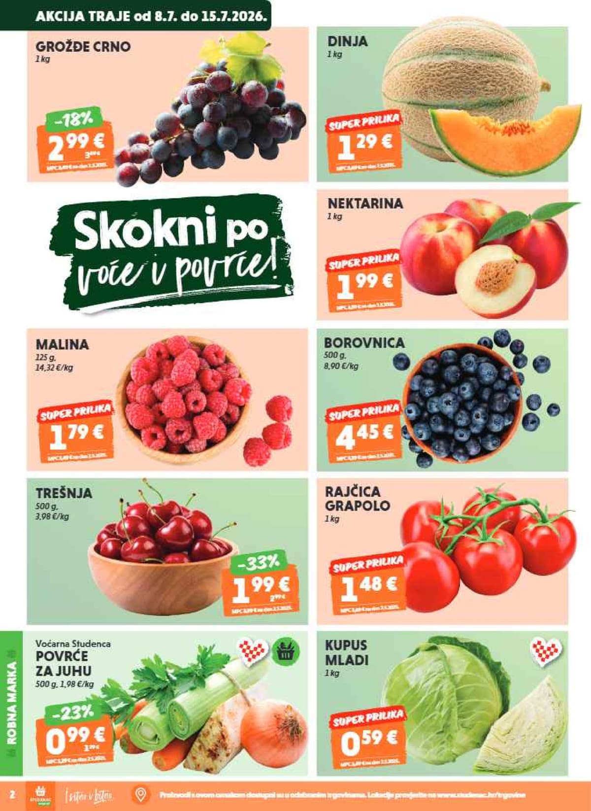 Stranica 2. Studenac kataloga - Tjedna Akcija od 12.07.2026