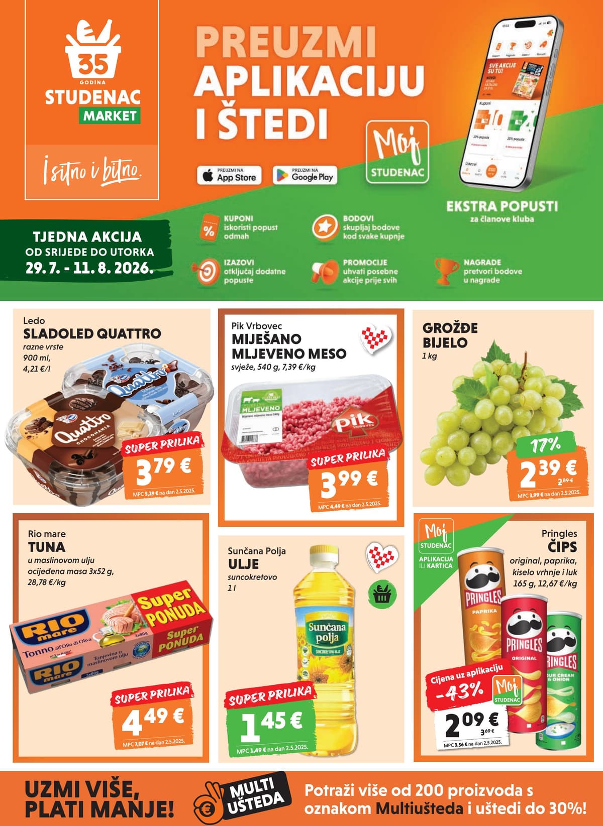 Stranica 1. Studenac kataloga - Tjedna Akcija od 27.07.2026.