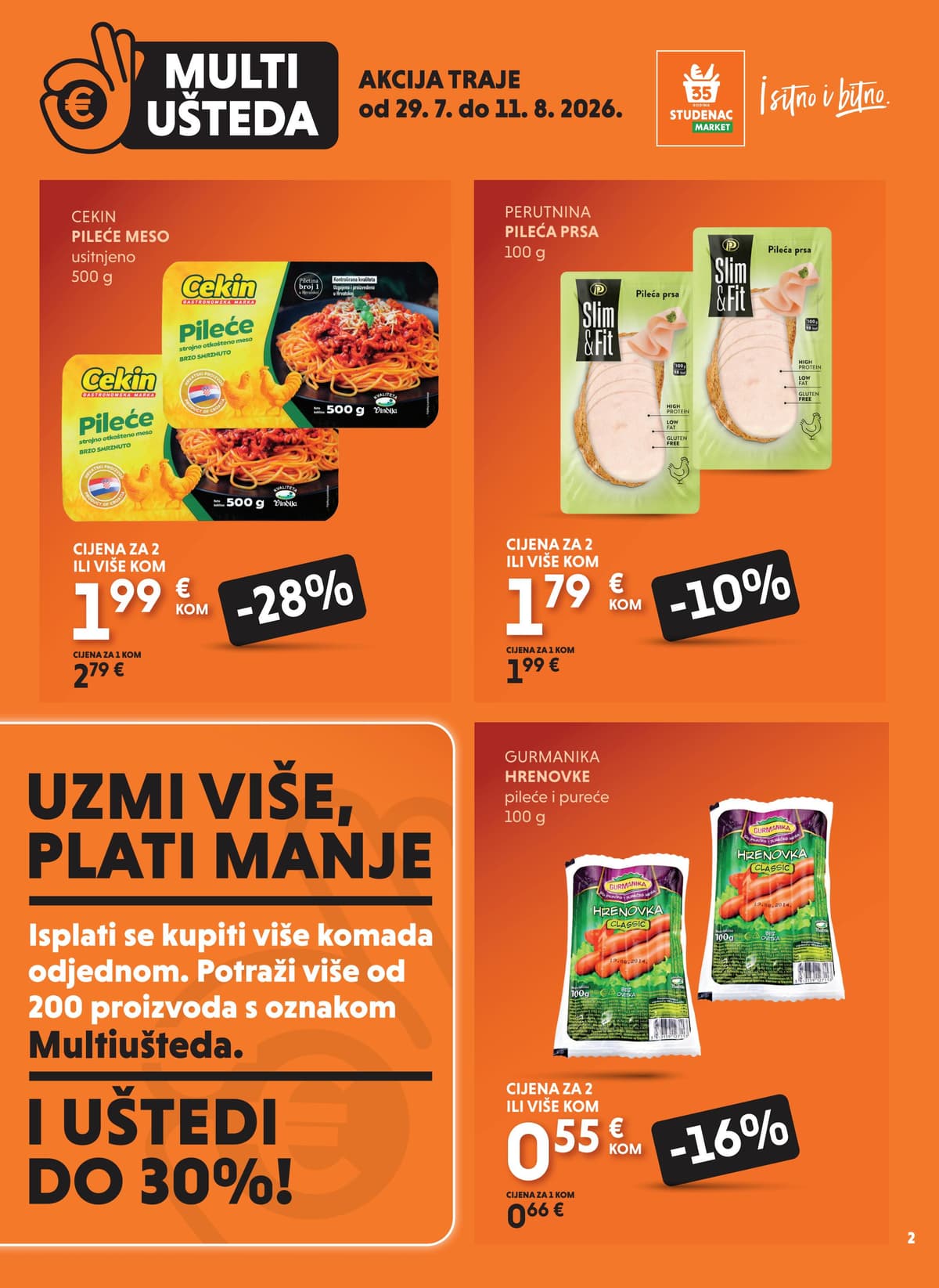 Stranica 2. Studenac kataloga - Multi ušteda