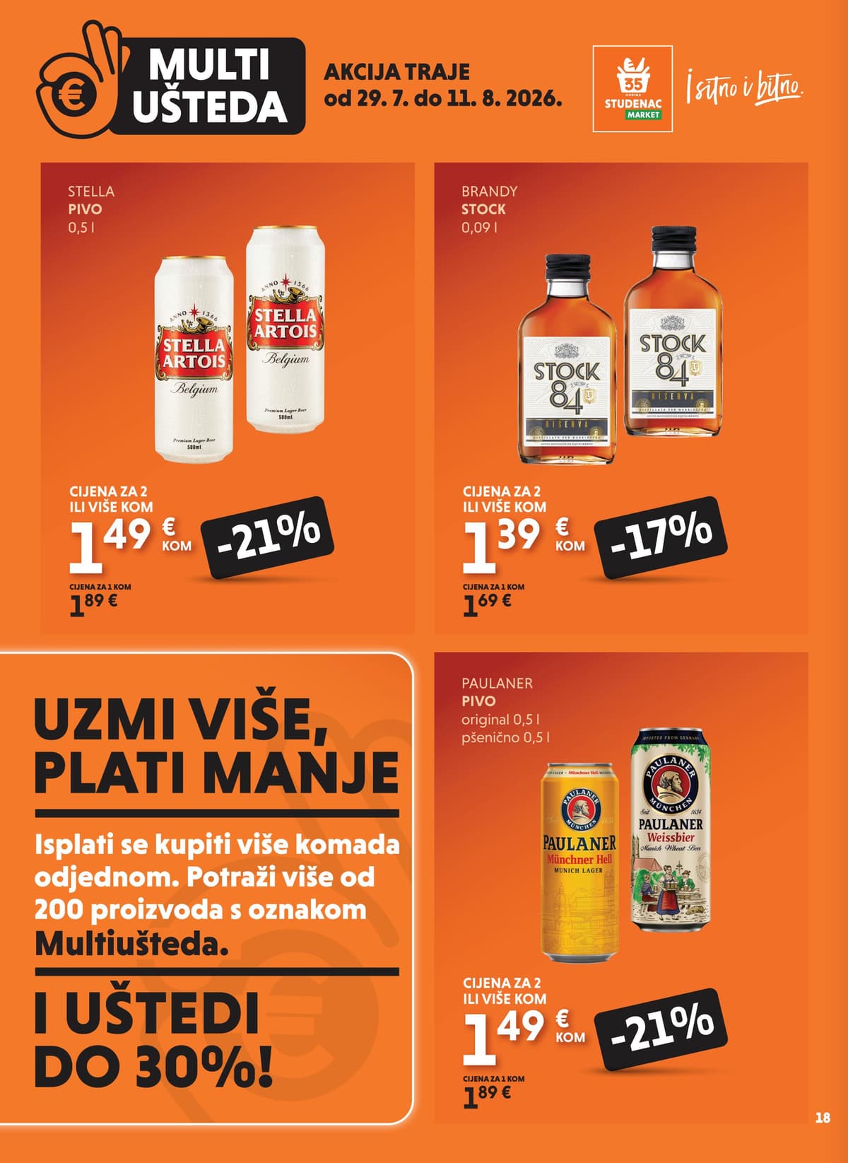 Stranica 18. Studenac kataloga - Multi ušteda