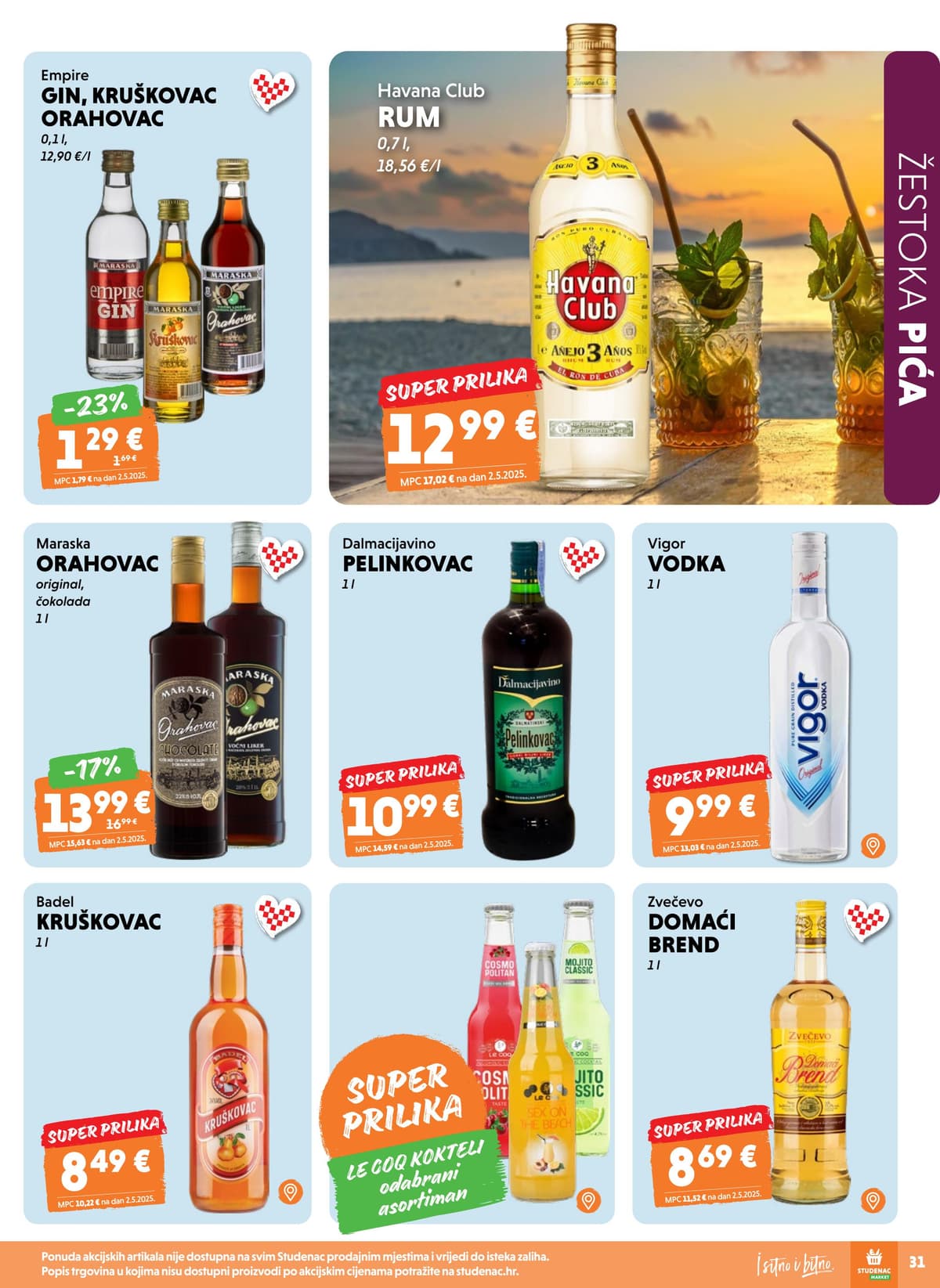 Stranica 31. Studenac kataloga - Tjedna Akcija od 12.08.2026.