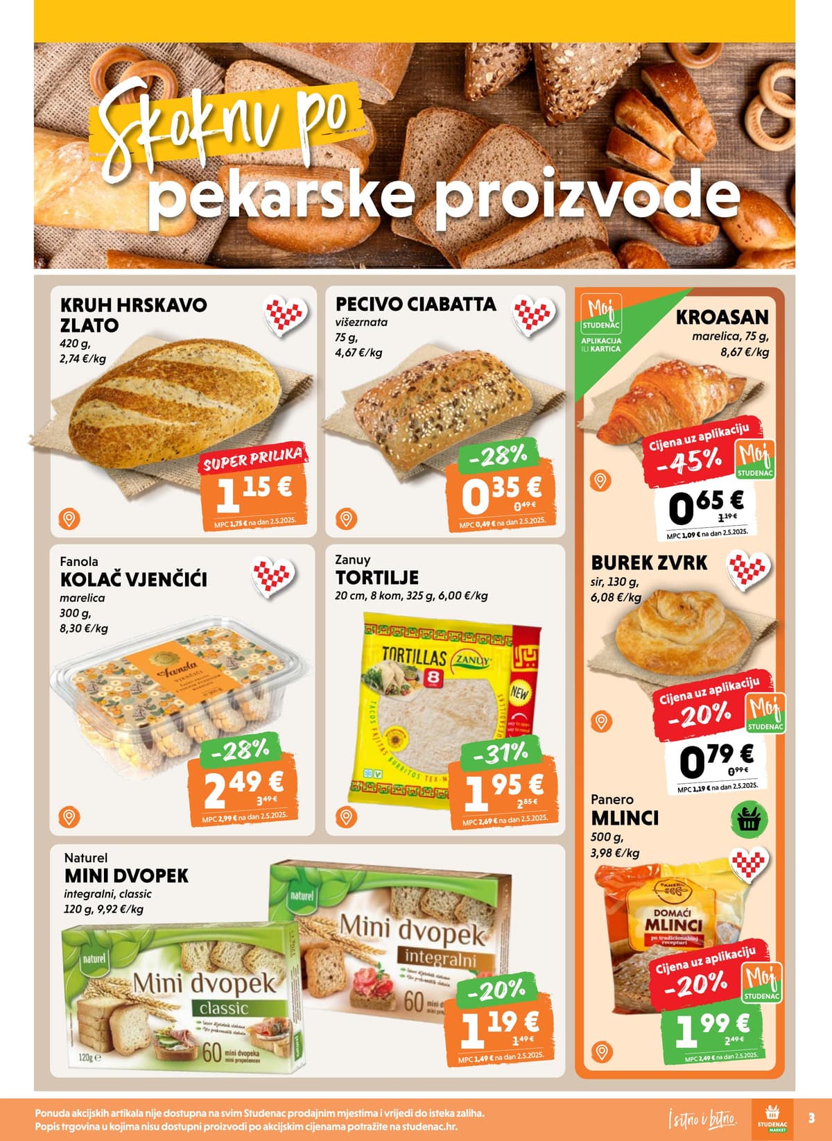 Stranica 3. Studenac kataloga - Tjedna Akcija od 24.08.2026.