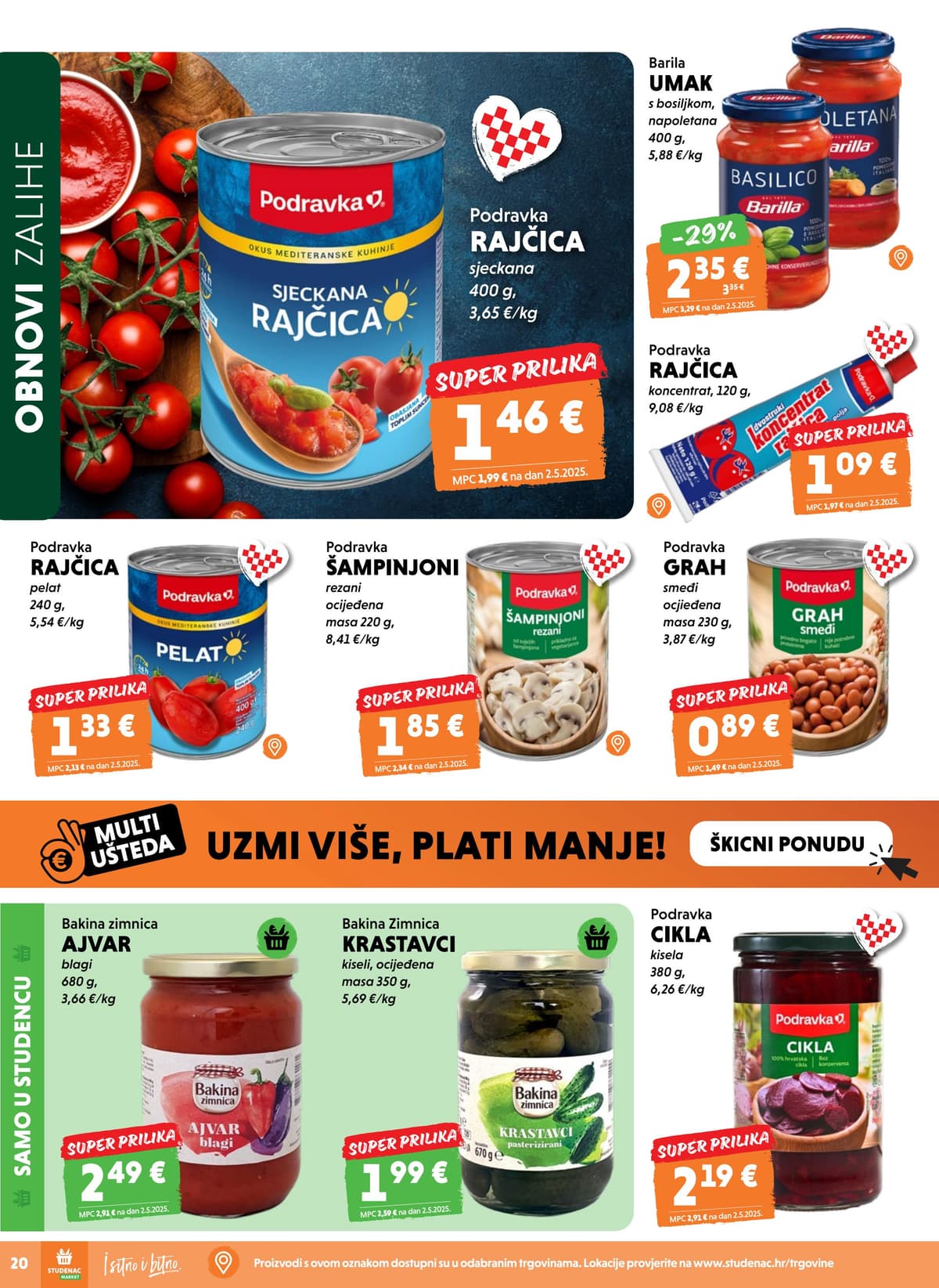 Stranica 20. Studenac kataloga - Tjedna Akcija od 24.08.2026.