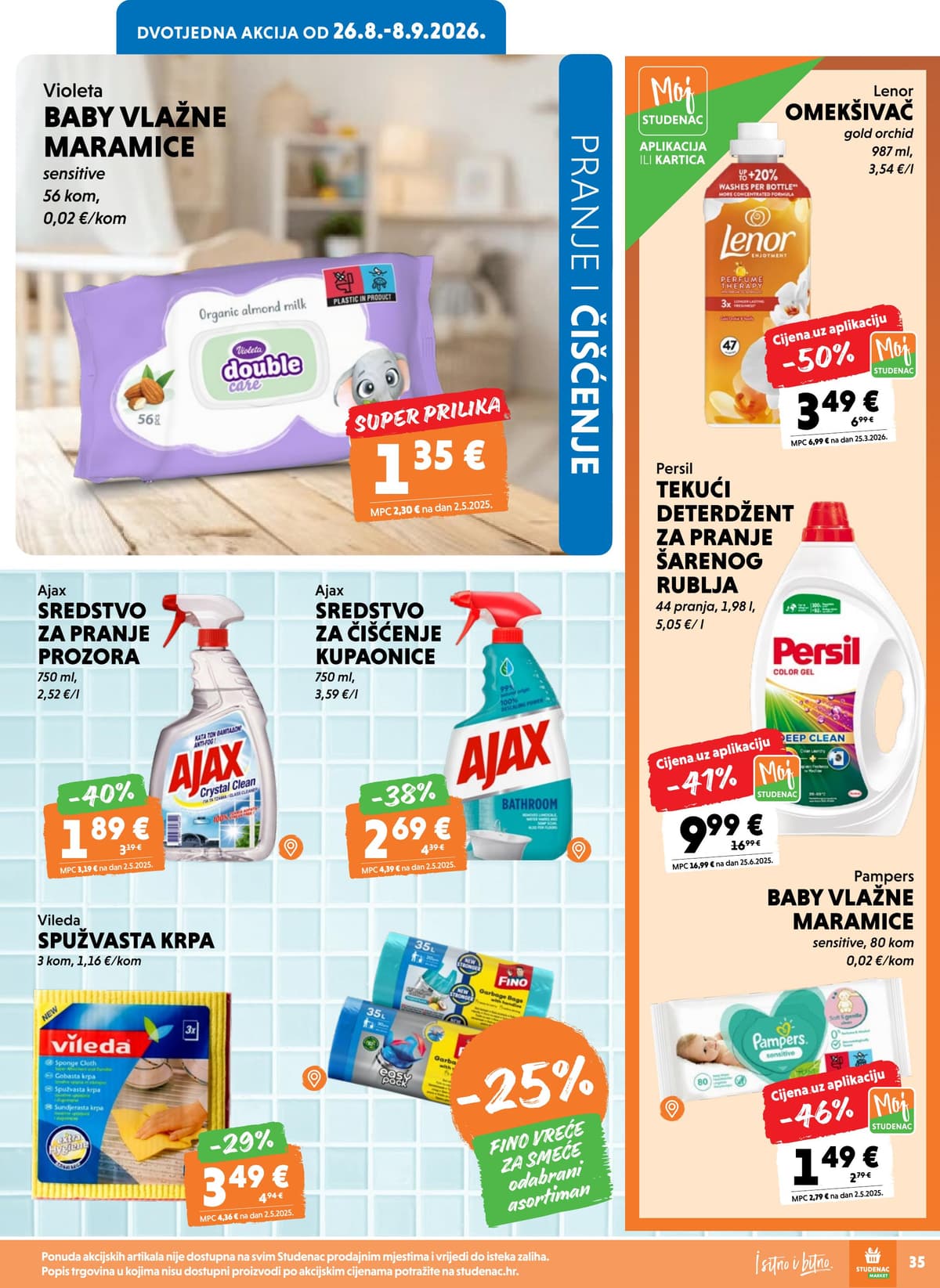 Stranica 35. Studenac kataloga - Tjedna Akcija od 24.08.2026.