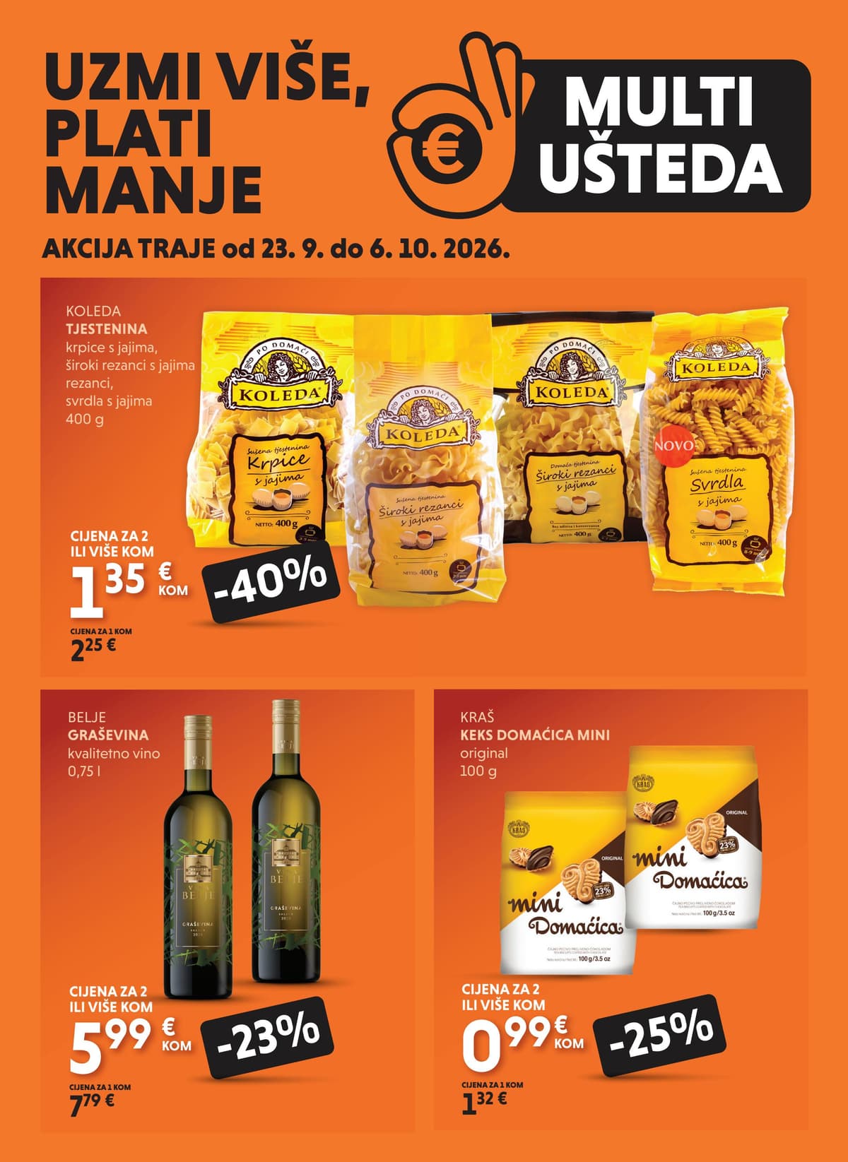 Stranica 1. Studenac kataloga - Multi Ušteda od 22.09.2026.