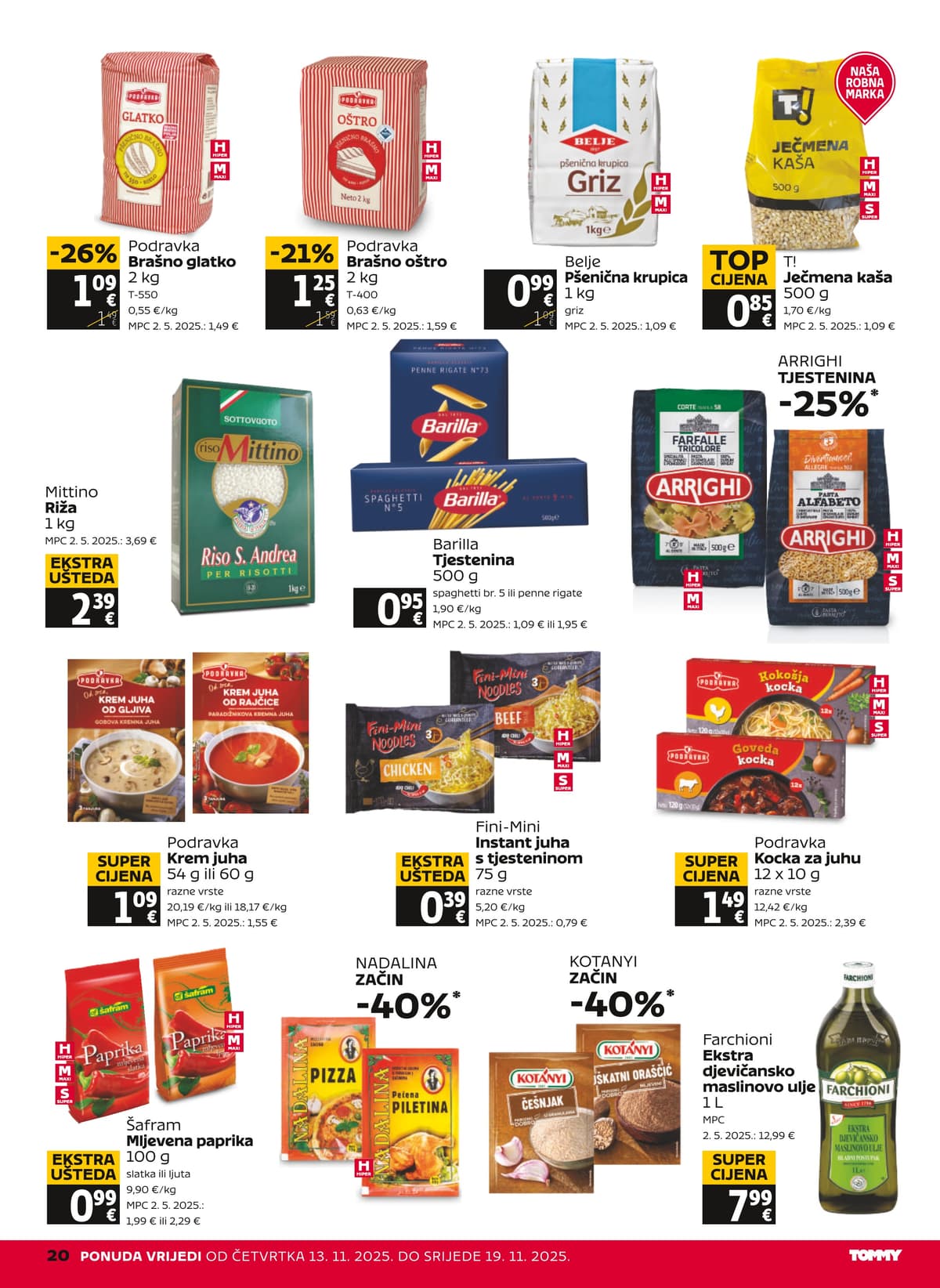 Stranica 20. Tommy kataloga - Akcijska ponuda od 27.02.2026.