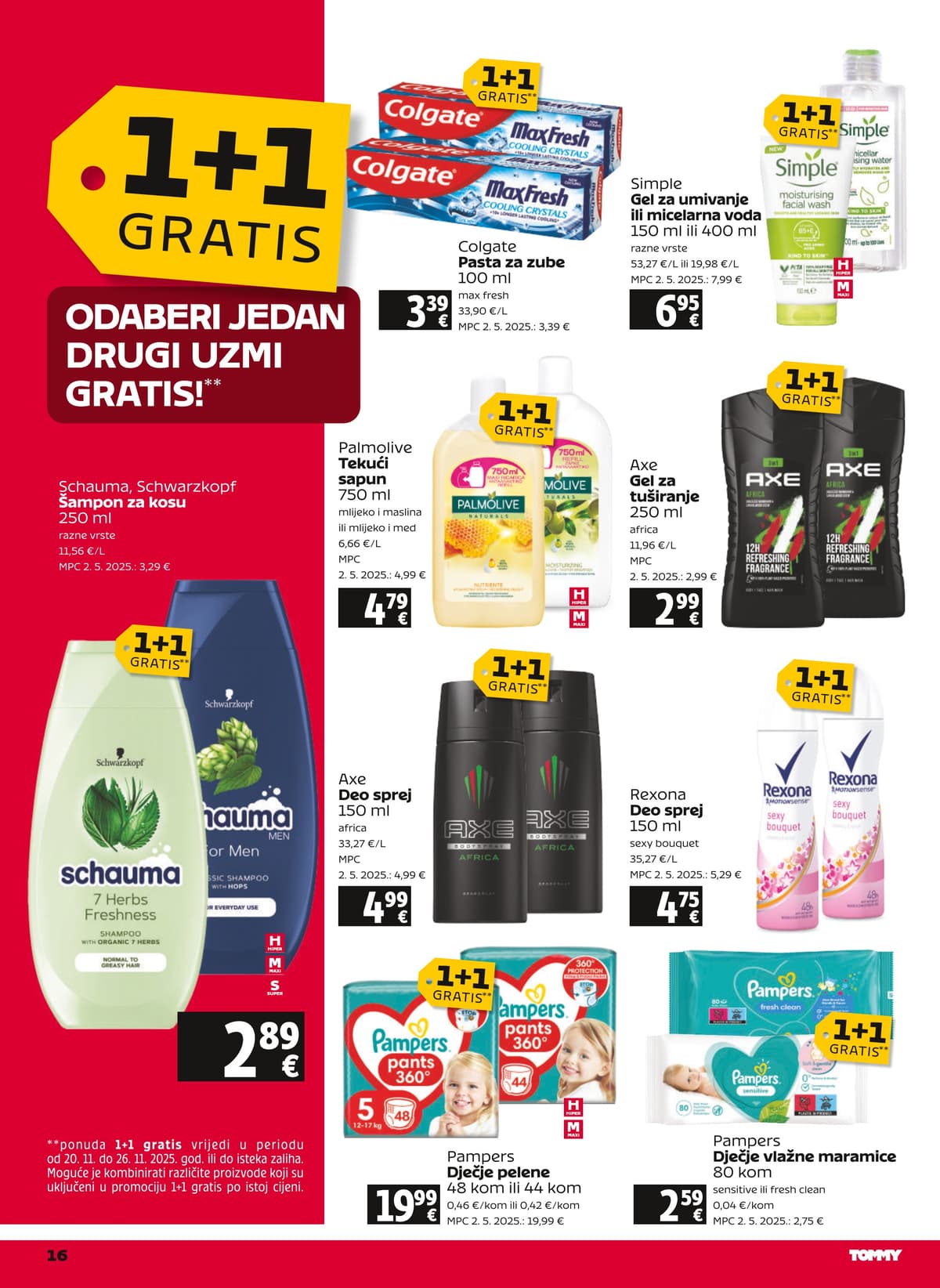 Stranica 16. Tommy kataloga - Akcijska ponuda od 27.02.2026.