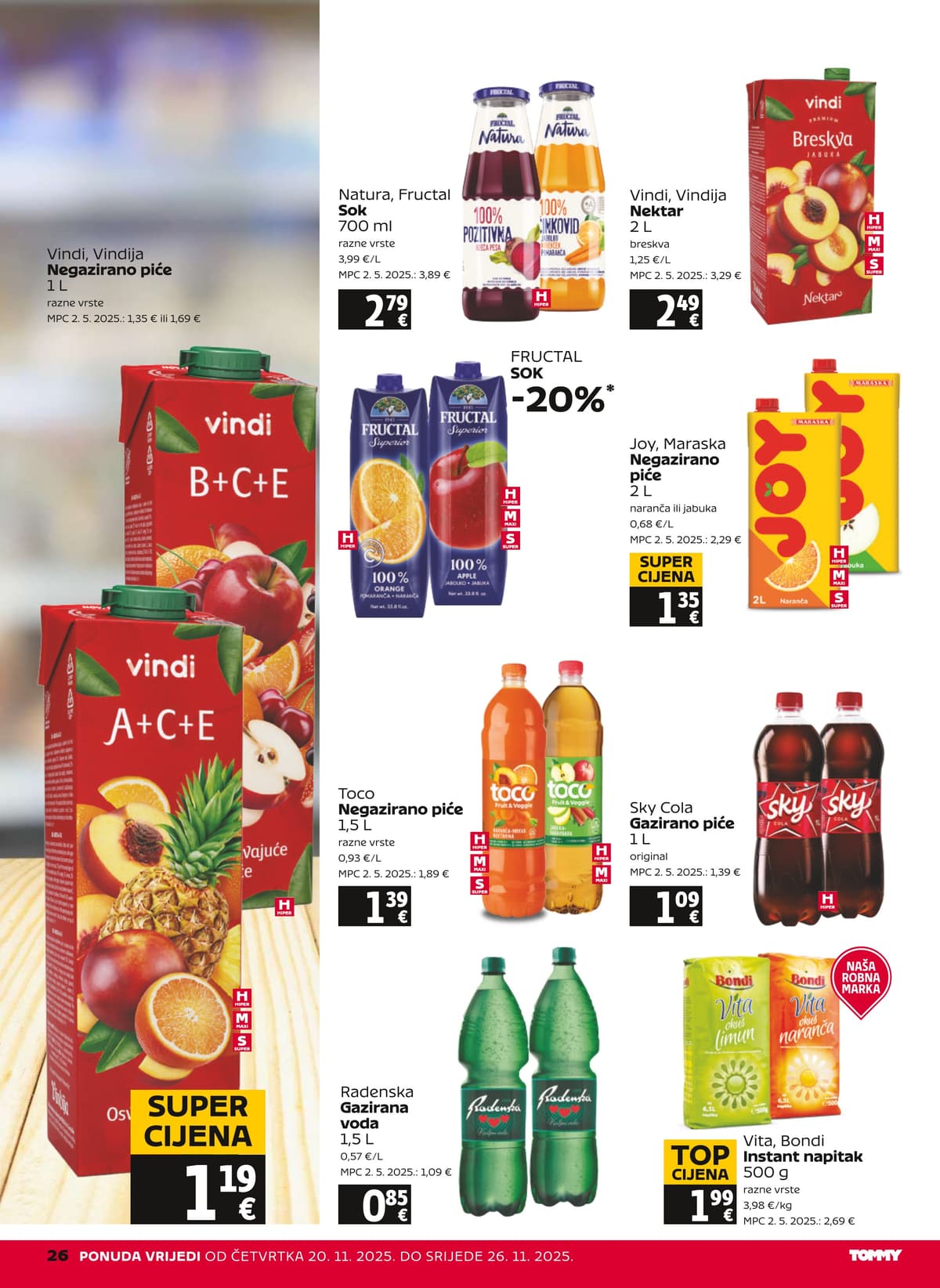 Stranica 26. Tommy kataloga - Akcijska ponuda od 27.02.2026.