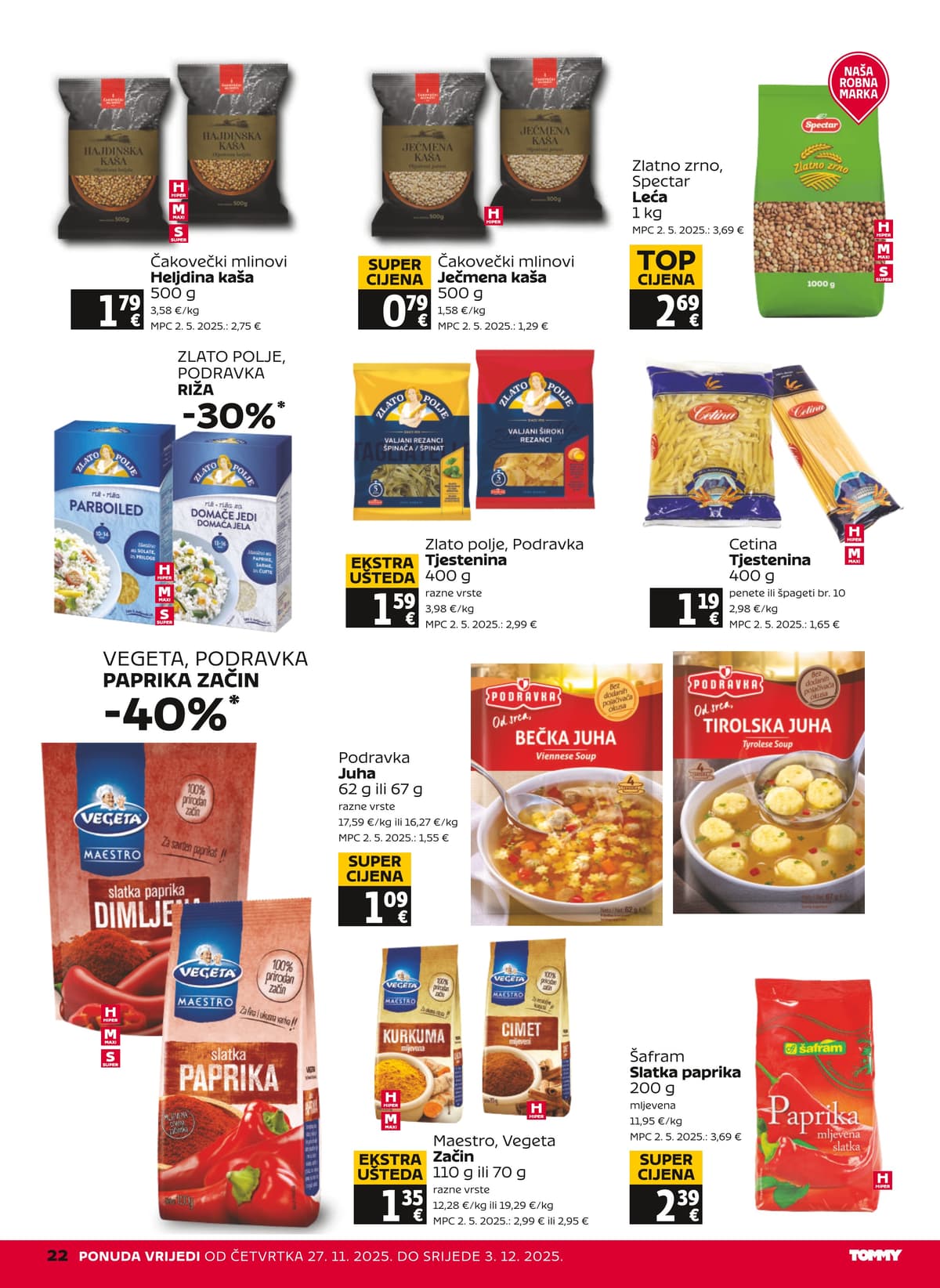 Stranica 22. Tommy kataloga - Akcijska ponuda od 27.02.2026.