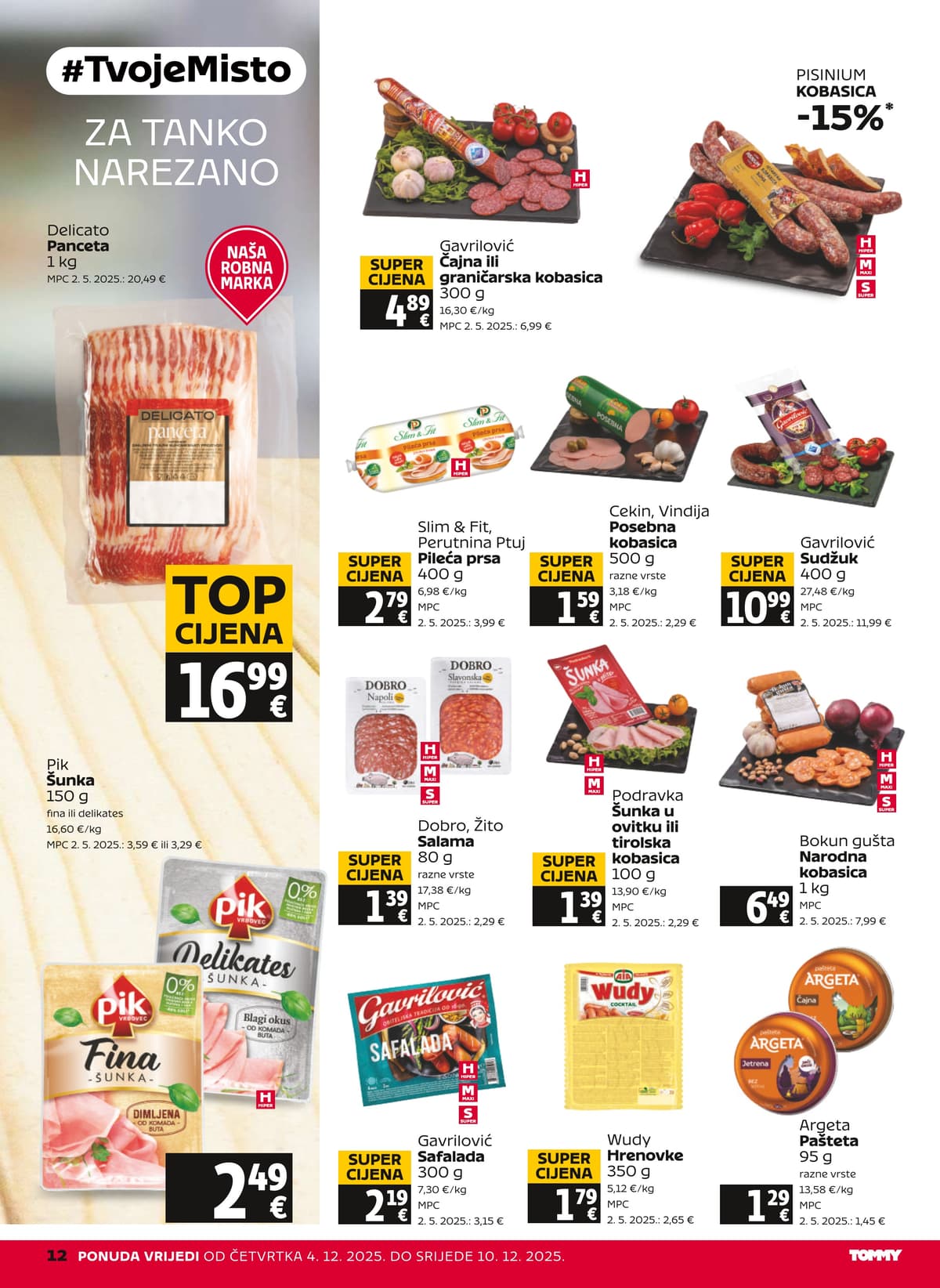 Stranica 12. Tommy kataloga - Akcijska ponuda od 27.02.2026.