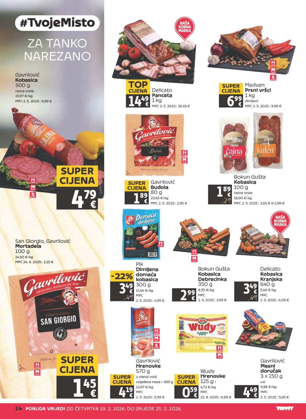Stranica 14. Tommy kataloga - Tjedna Akcija od 27.02.2026.