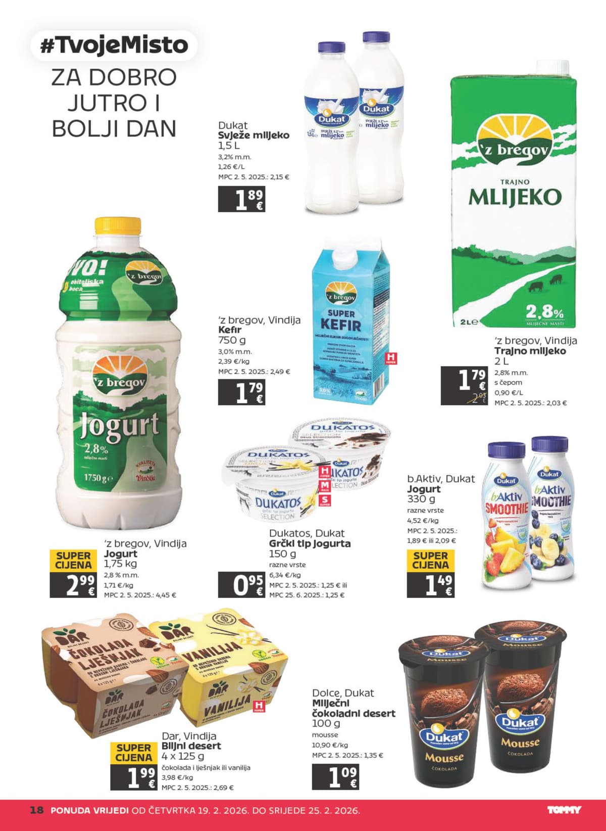 Stranica 18. Tommy kataloga - Tjedna Akcija od 27.02.2026.